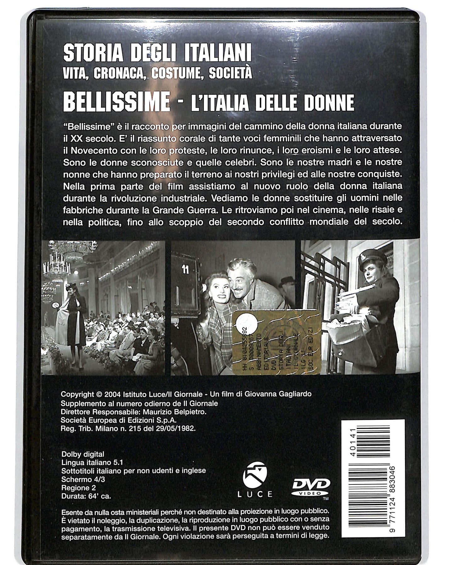 EBOND Bellissime L'Italia delle donne vol.11 EDITORIALE DVD D697932