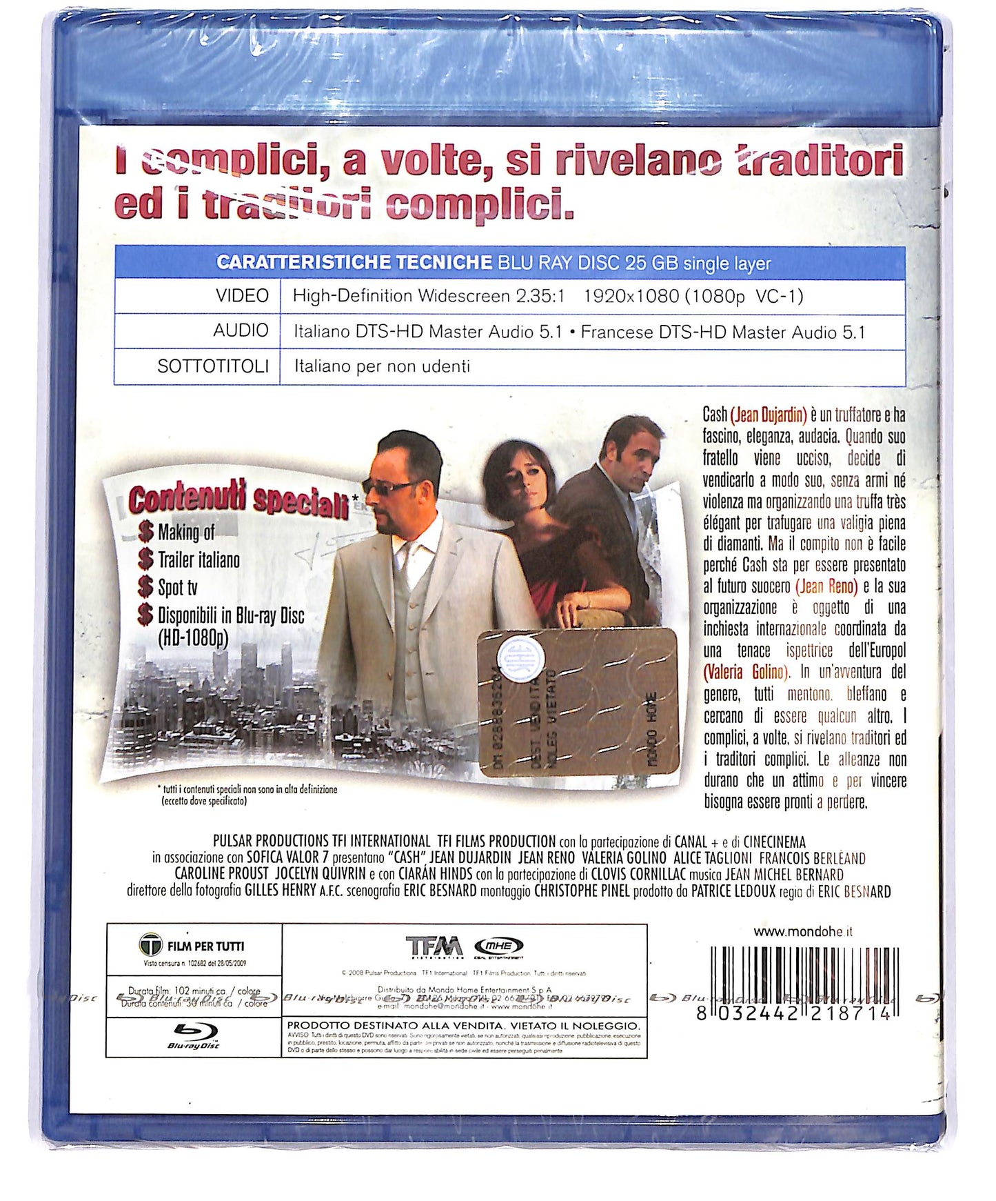 EBOND Cash BLURAY D698047