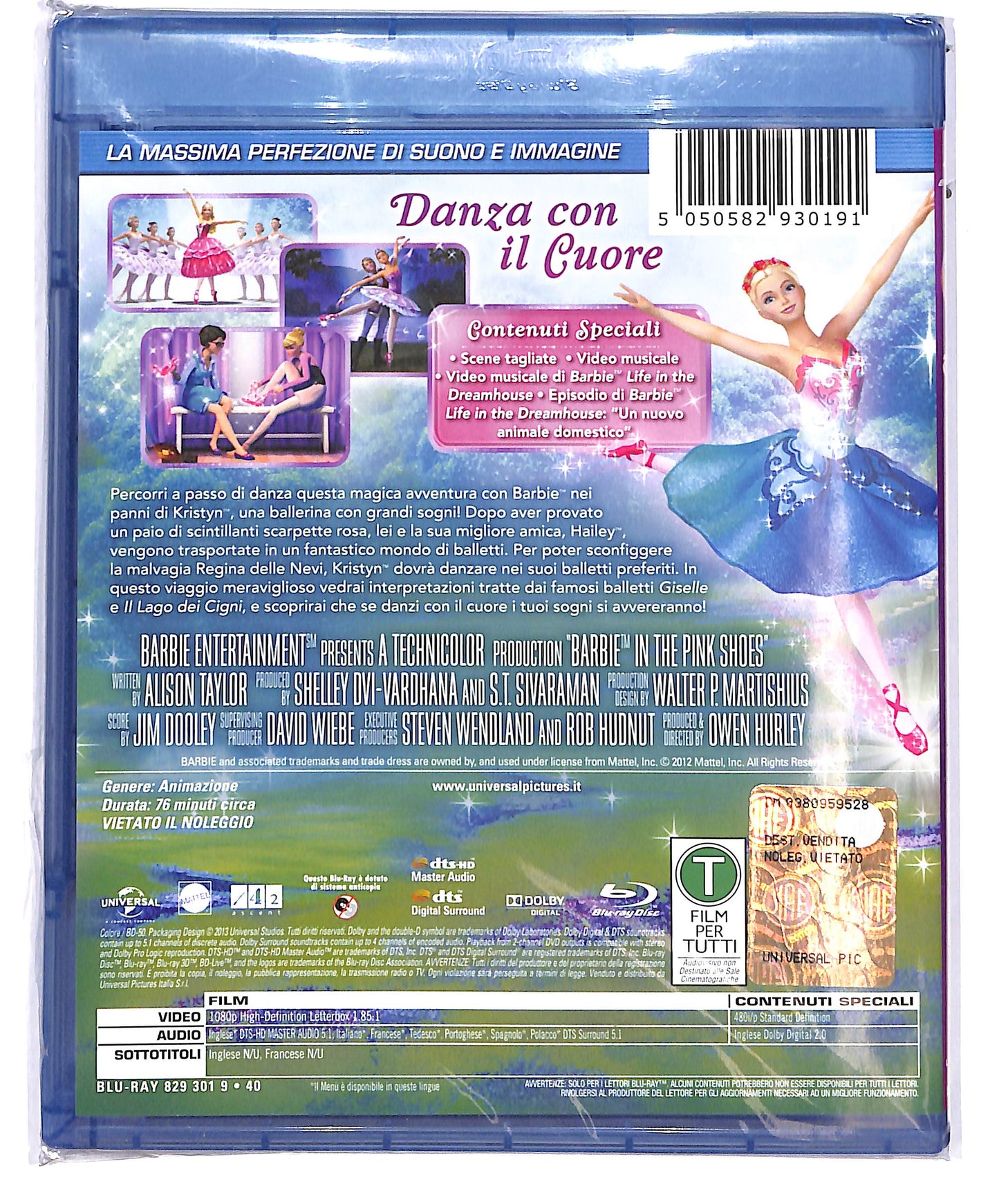 EBOND Barbie e le scarpette rosa BLURAY D698068