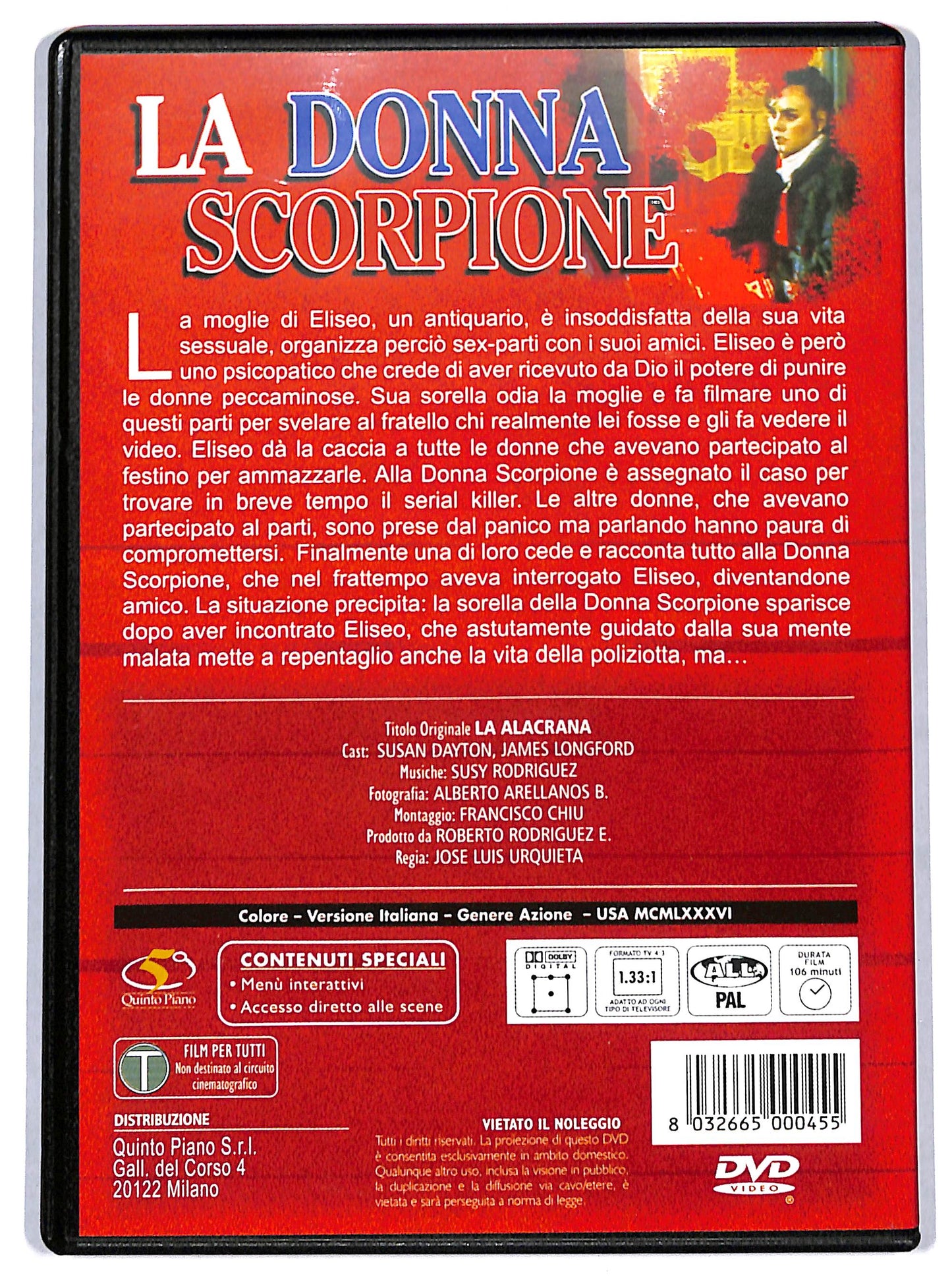 EBOND la donna scorpione DVD D698109