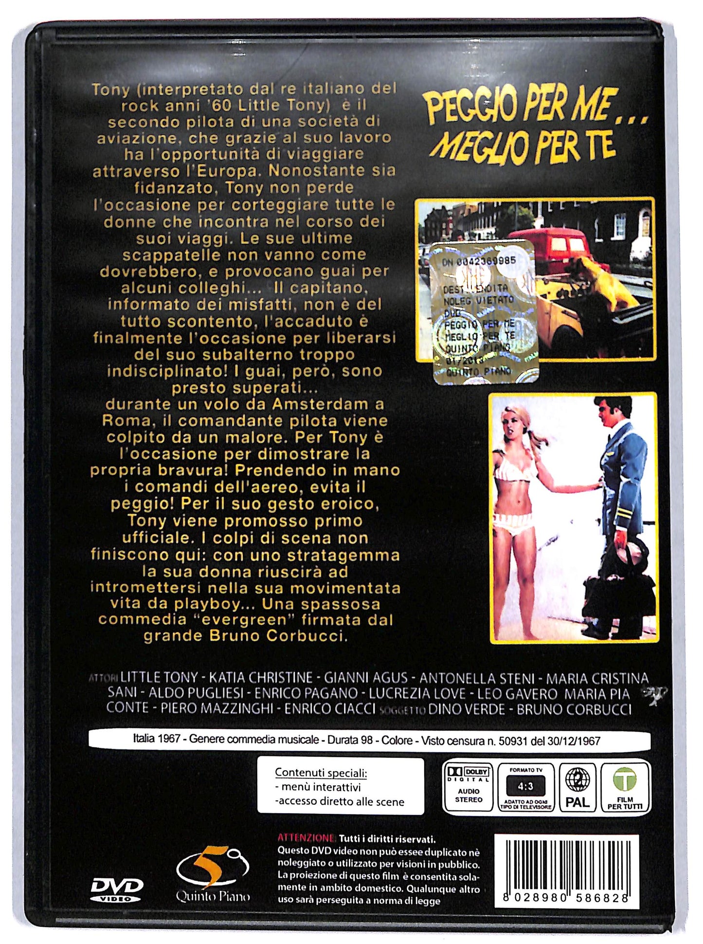 EBOND peggio per me...meglio per te DVD D698117