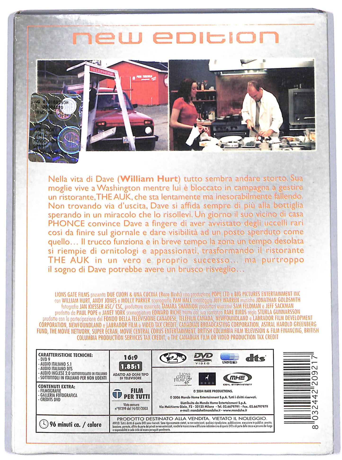 EBOND due cuori & una cucina DVD D698123