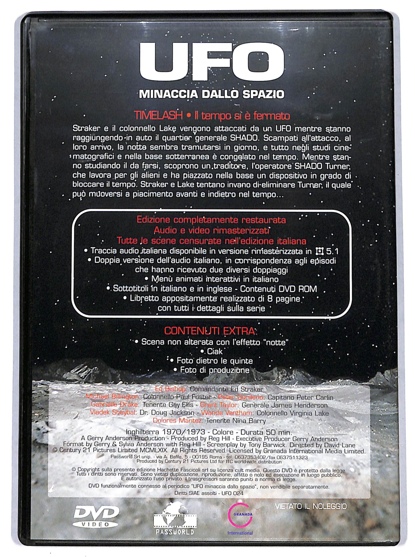 EBOND ufo minaccia dallo spazio volume 24 EDITORIALE DVD D698151