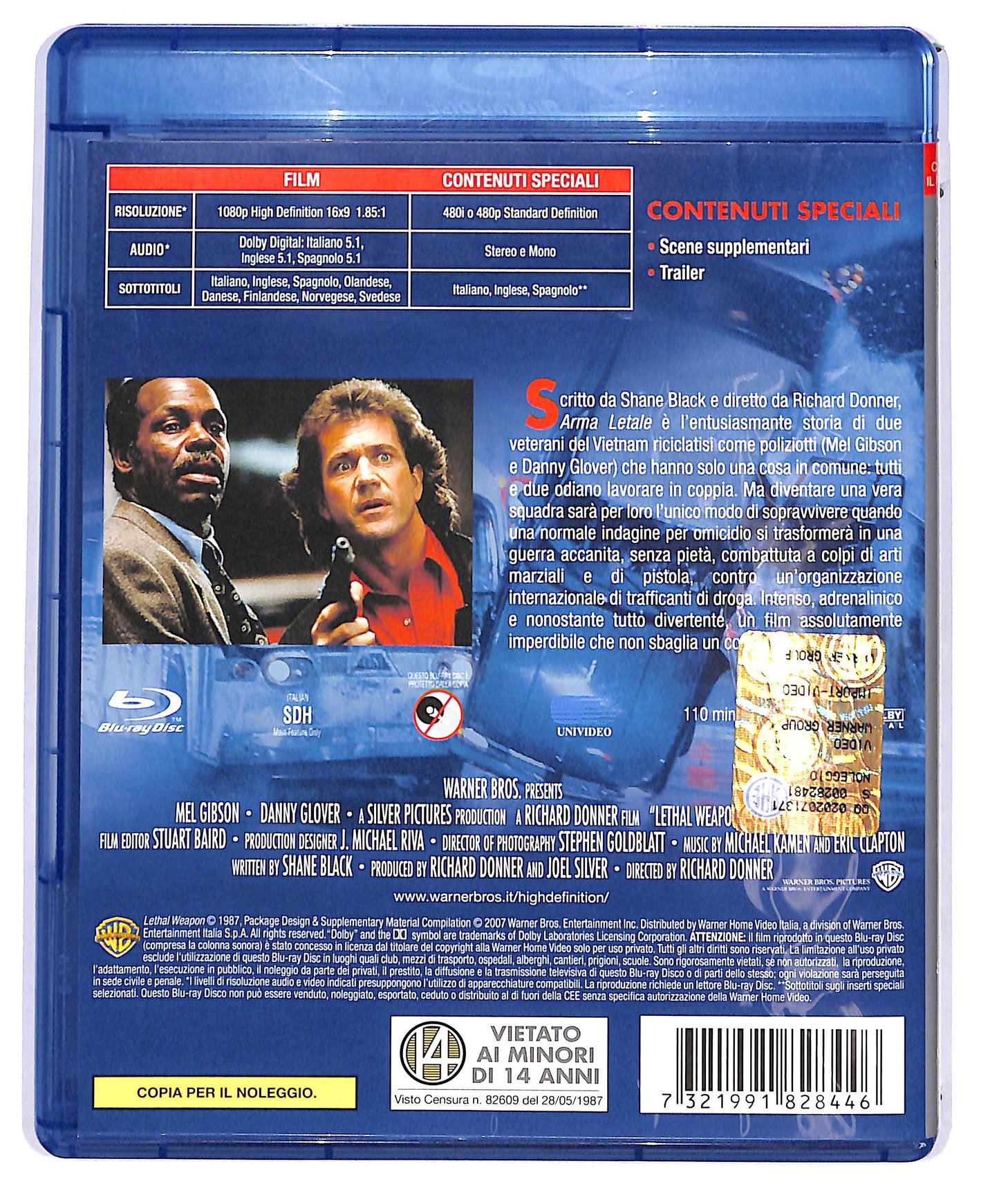 EBOND Arma letale NOLEGGIO BLURAY D698223