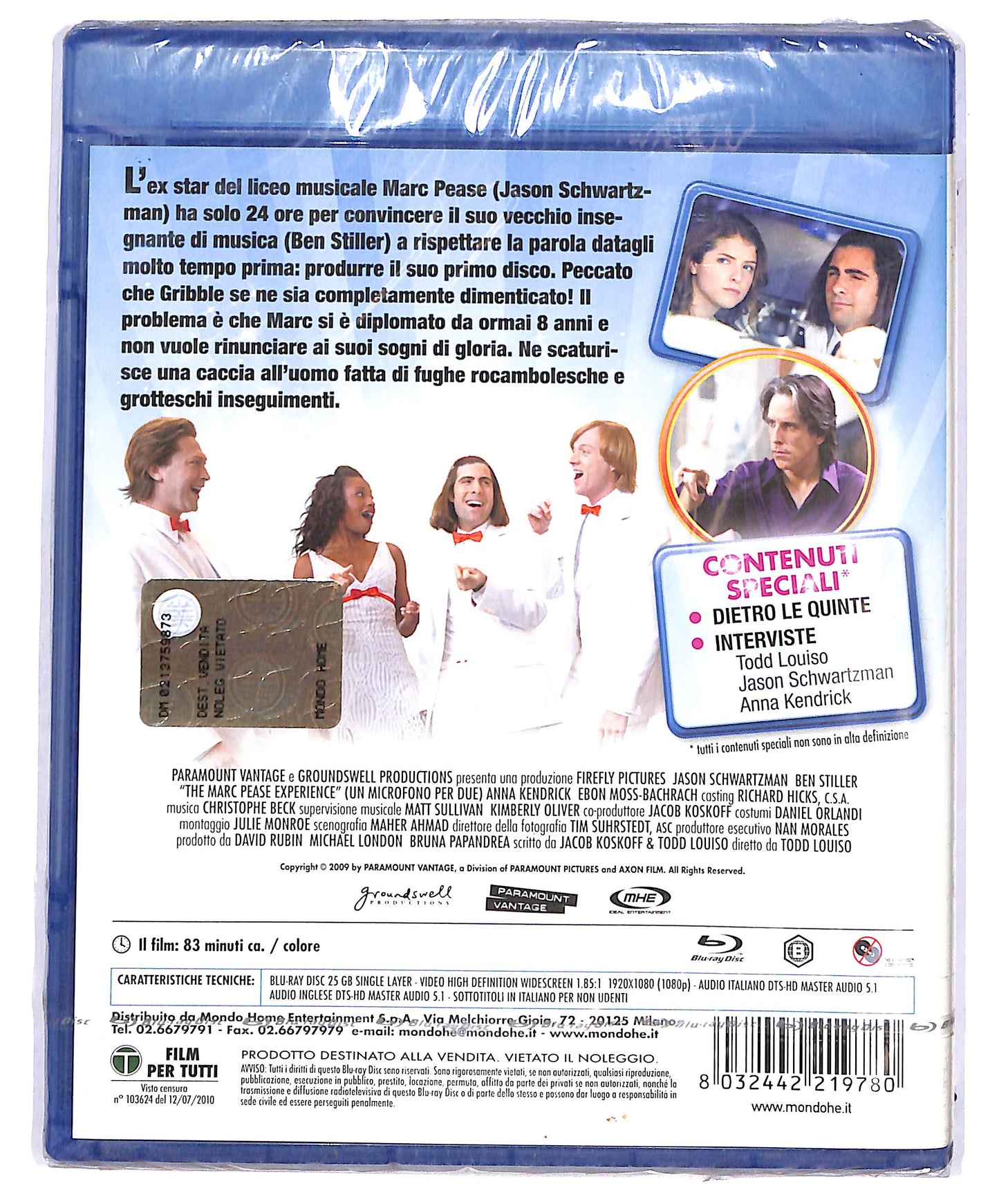 EBOND Un microfono per due BLURAY D698278