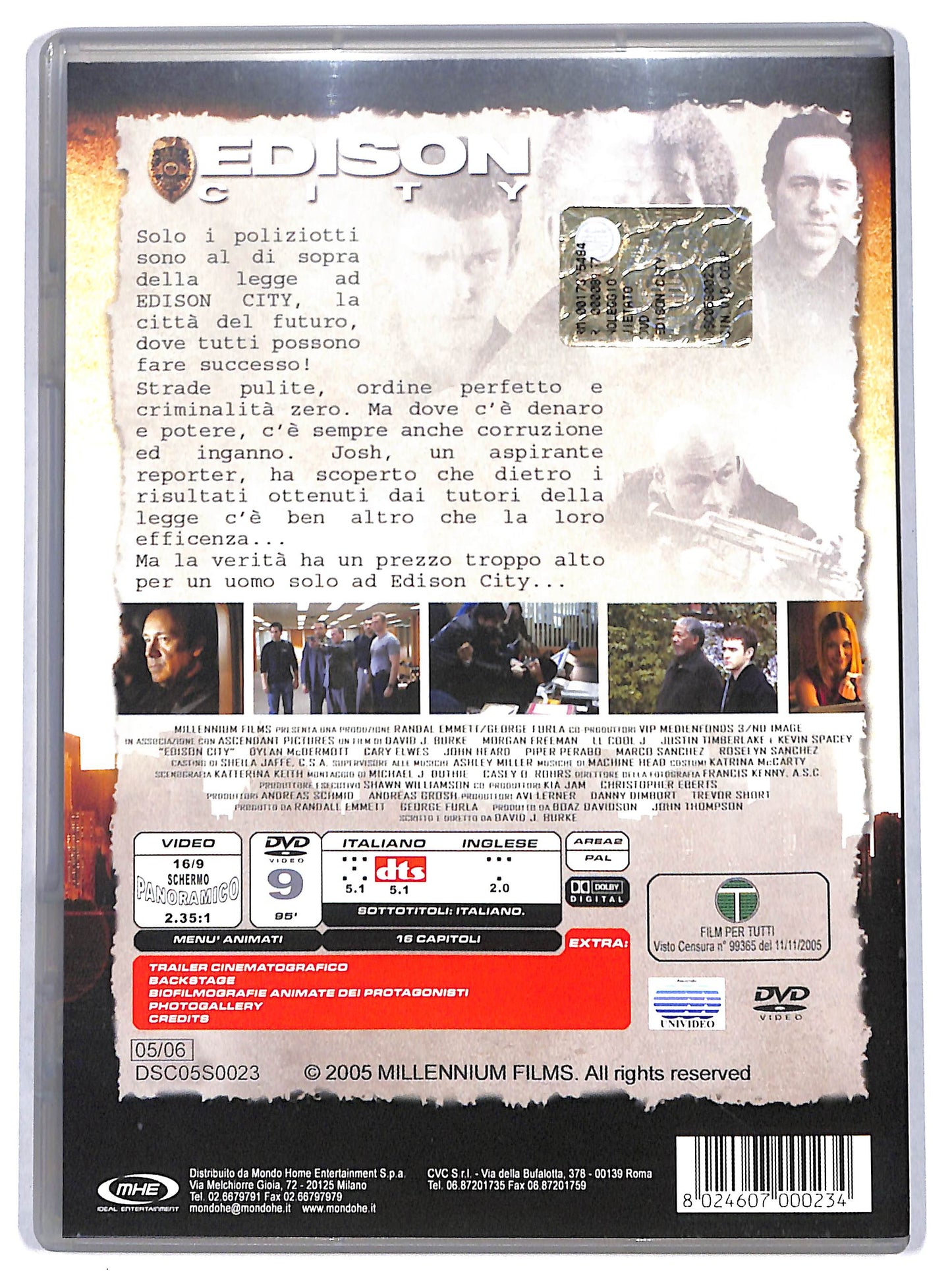 EBOND edison city DVD D698320