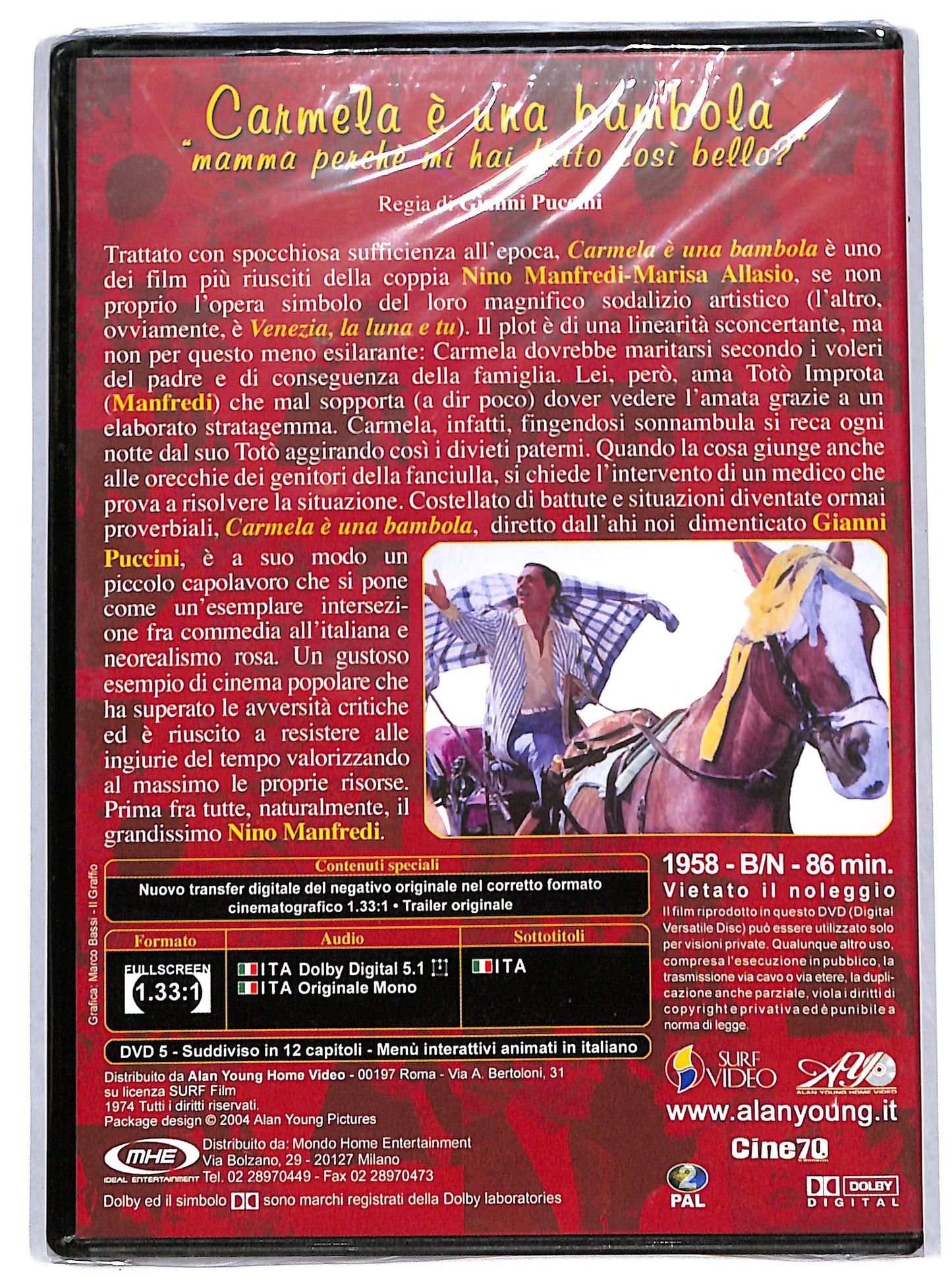 EBOND Carmela e una bambola EDITORIALE DVD D698323