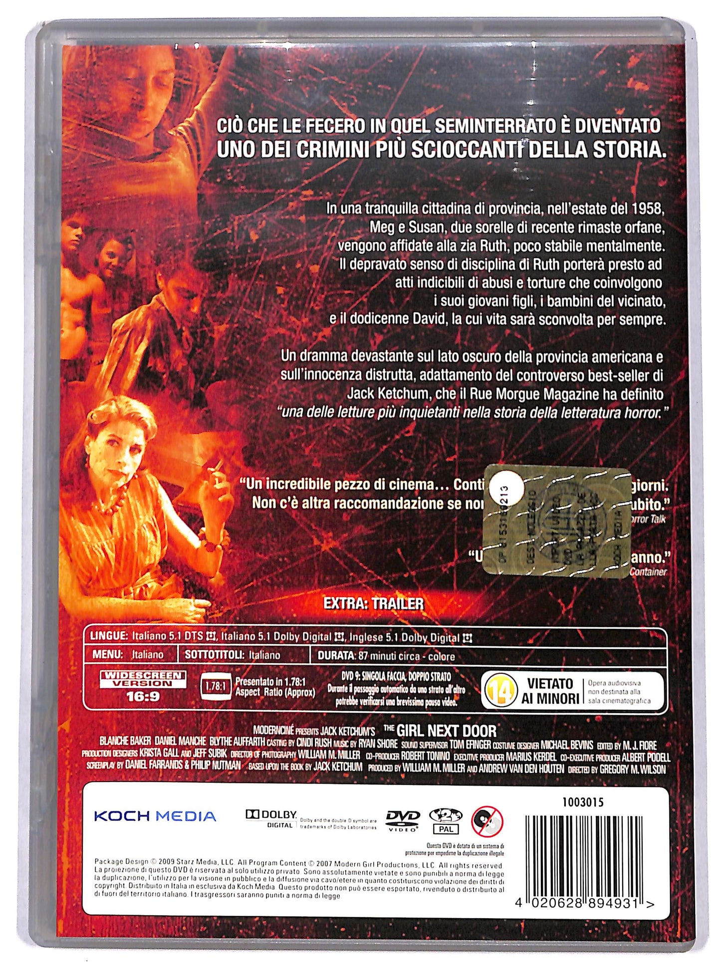 EBOND la ragazza della porta accanto DVD D698347