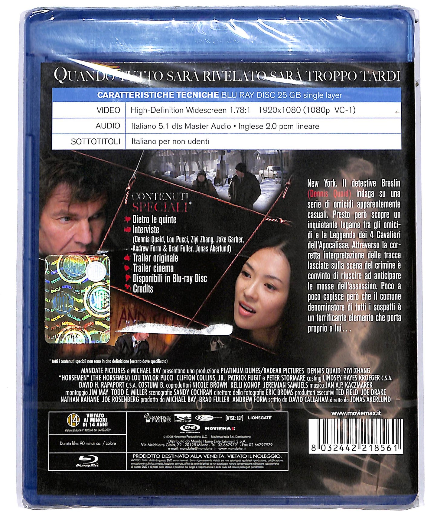 EBOND The horsemen BLURAY D698418