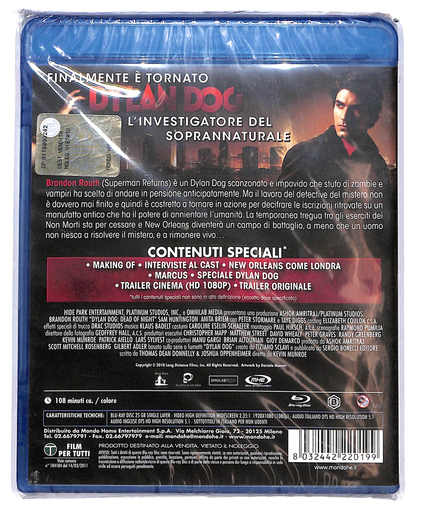EBOND Dylan Dog - Il film BLURAY D698444