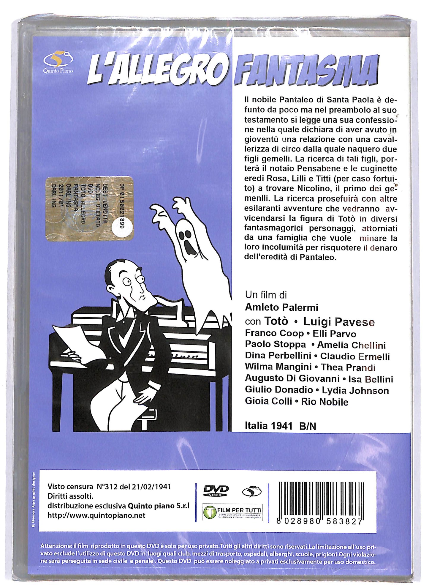 EBOND Toto - L'allegro fantasma DVD D698458