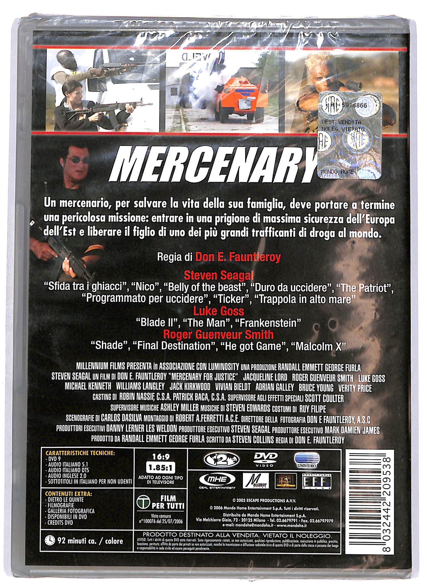 EBOND Mercenary DVD D698466