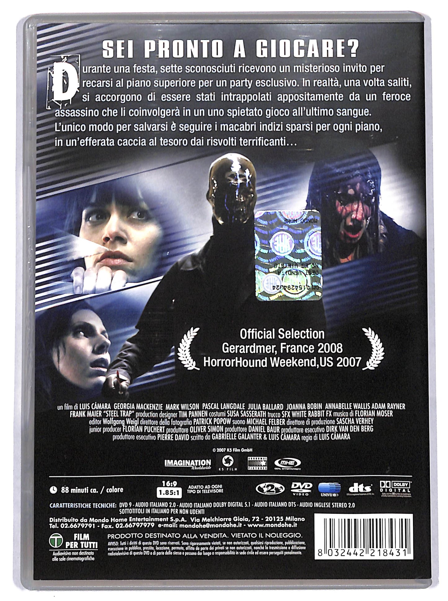 EBOND Trappola d'acciaio DVD D698513