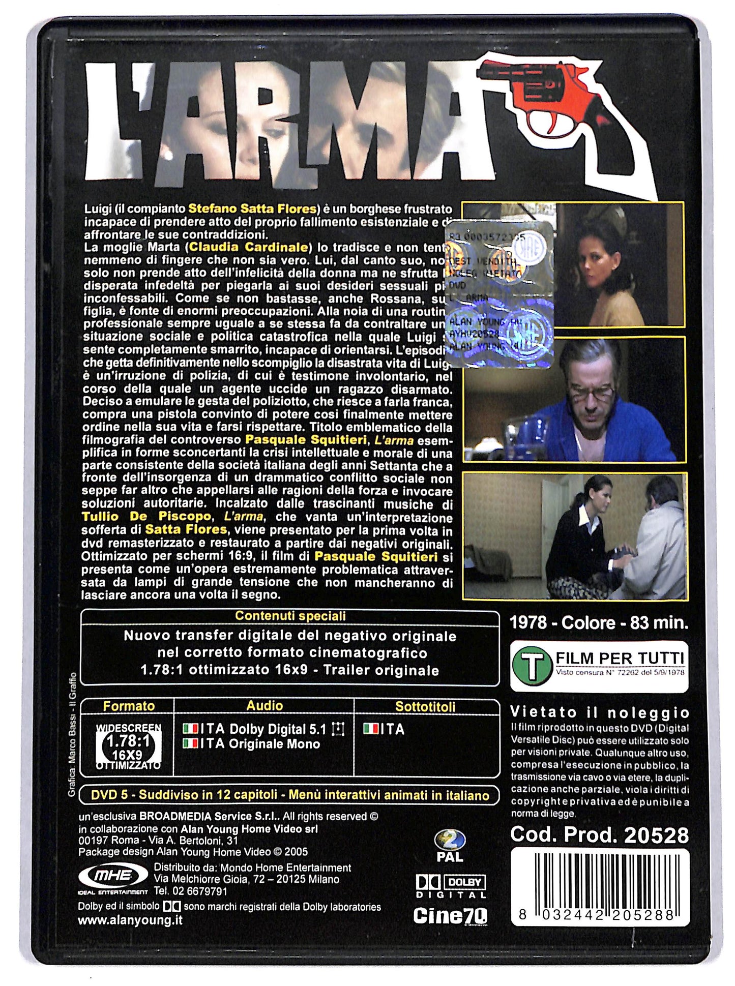EBOND l'arma DVD D698518