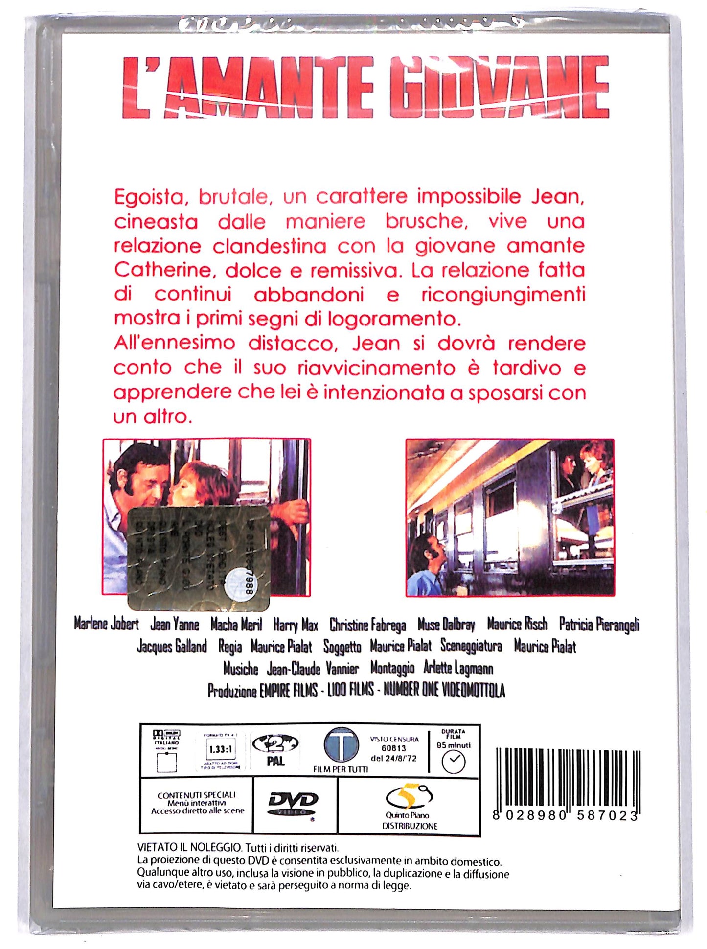 EBOND l'amante giovane DVD D698521