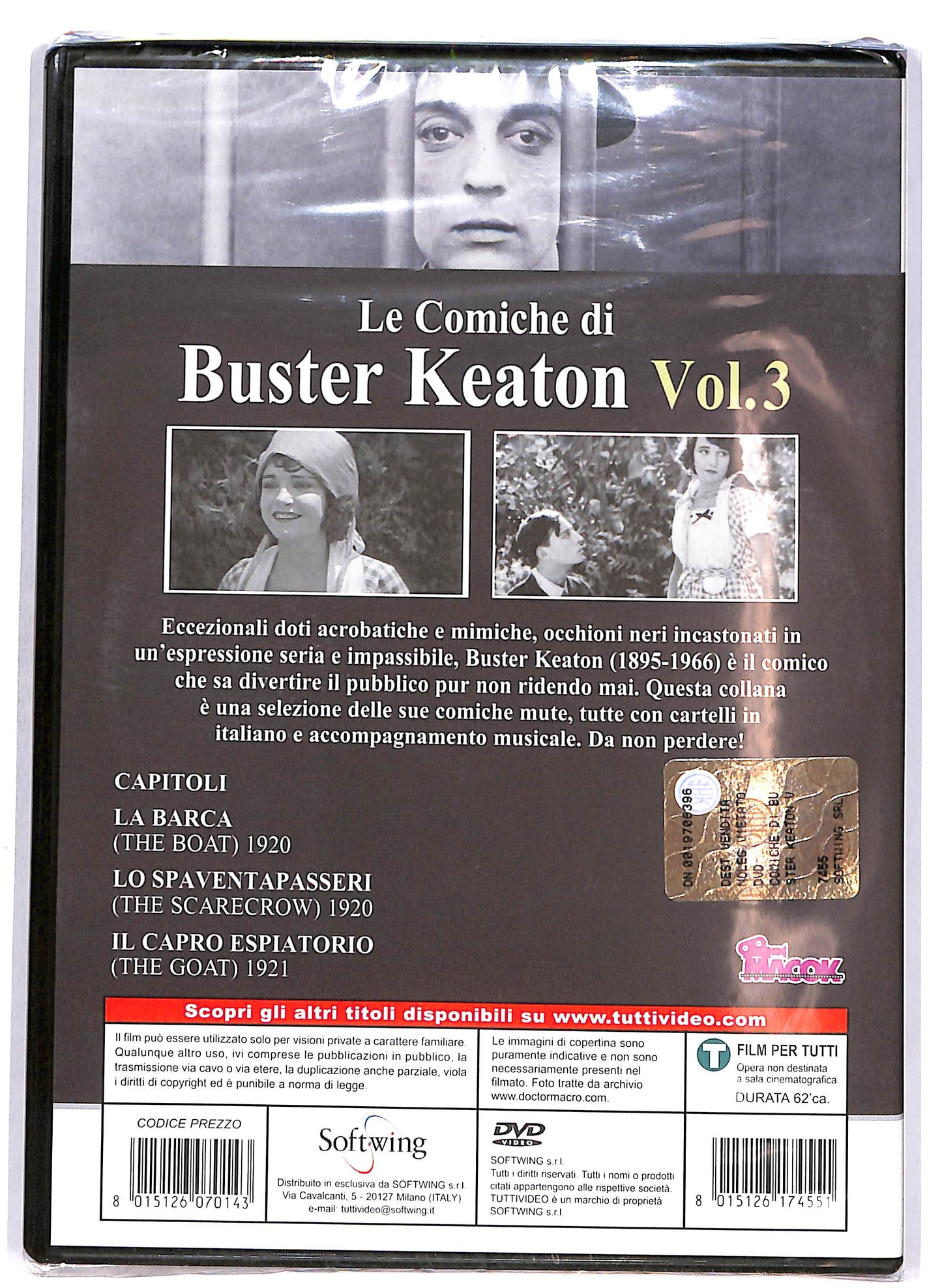 EBOND Le comiche di Buster Keaton Vol.3 DVD D698609