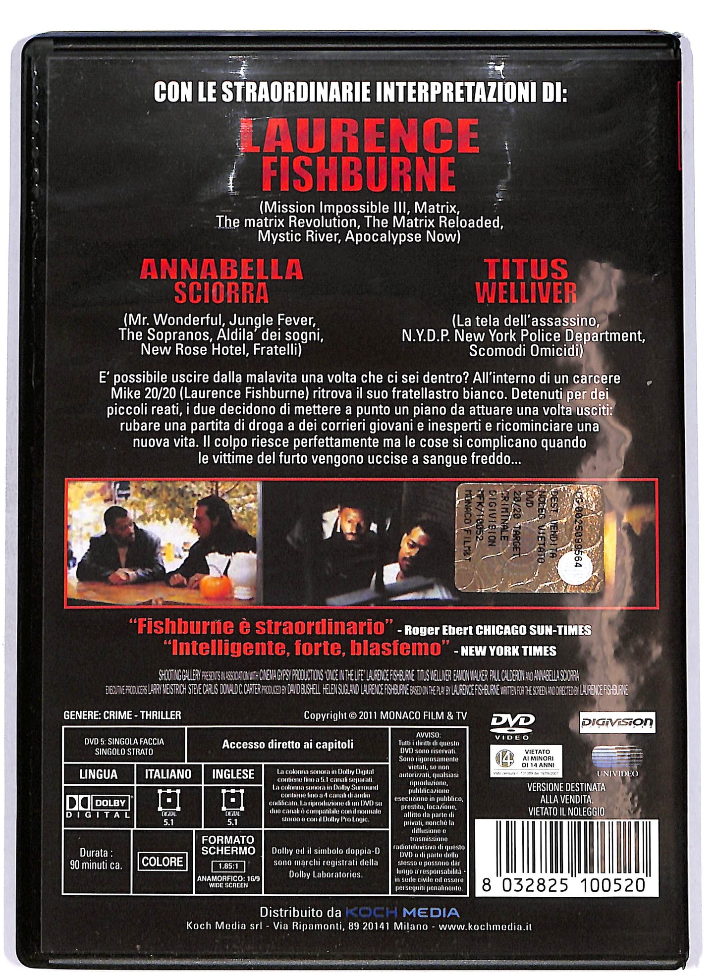 EBOND 20/20 Target criminale DVD D698619