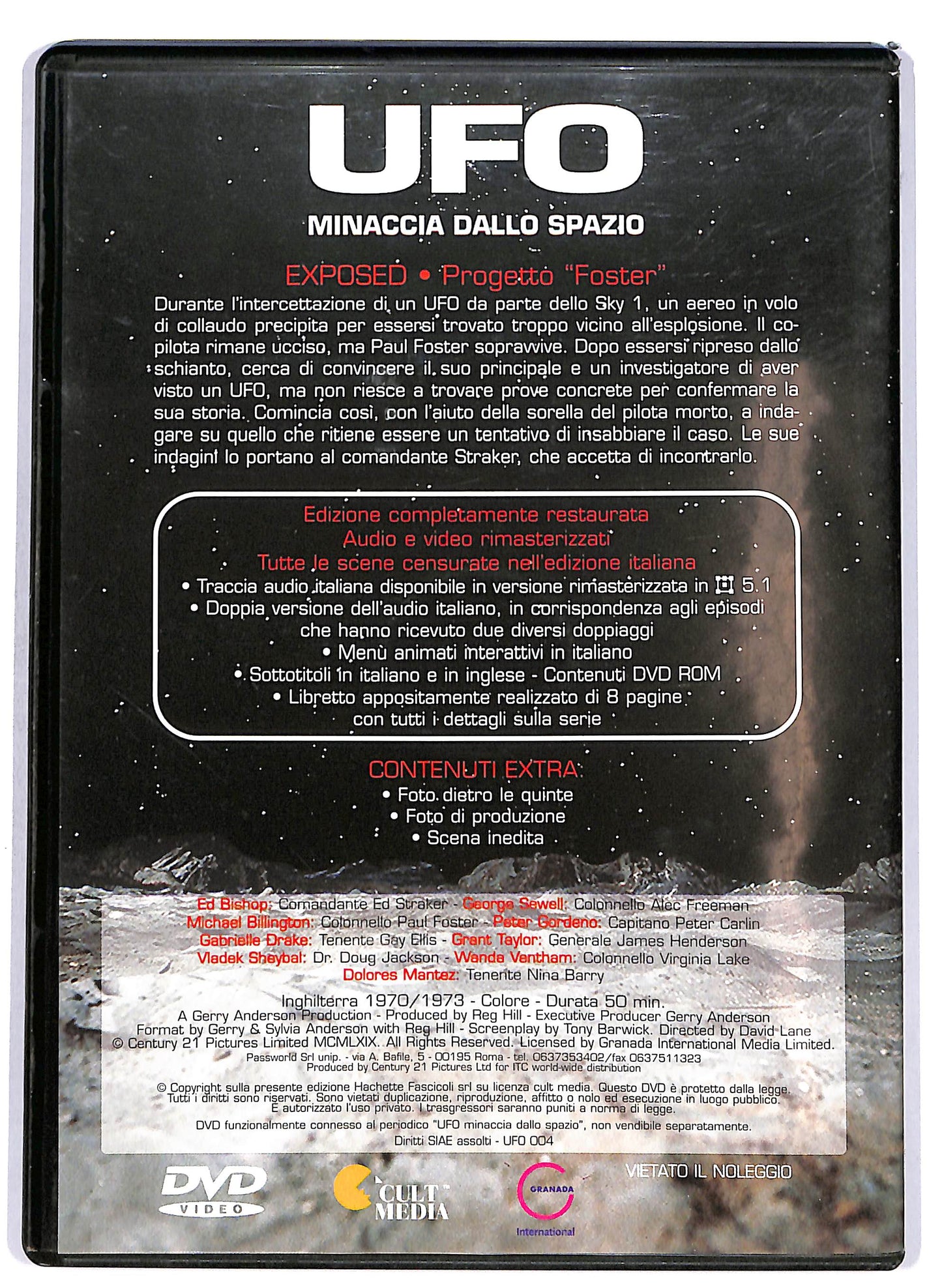 EBOND Ufo Minaccia dallo spazio vol.4 - Exposed EDITORIALE DVD D698632