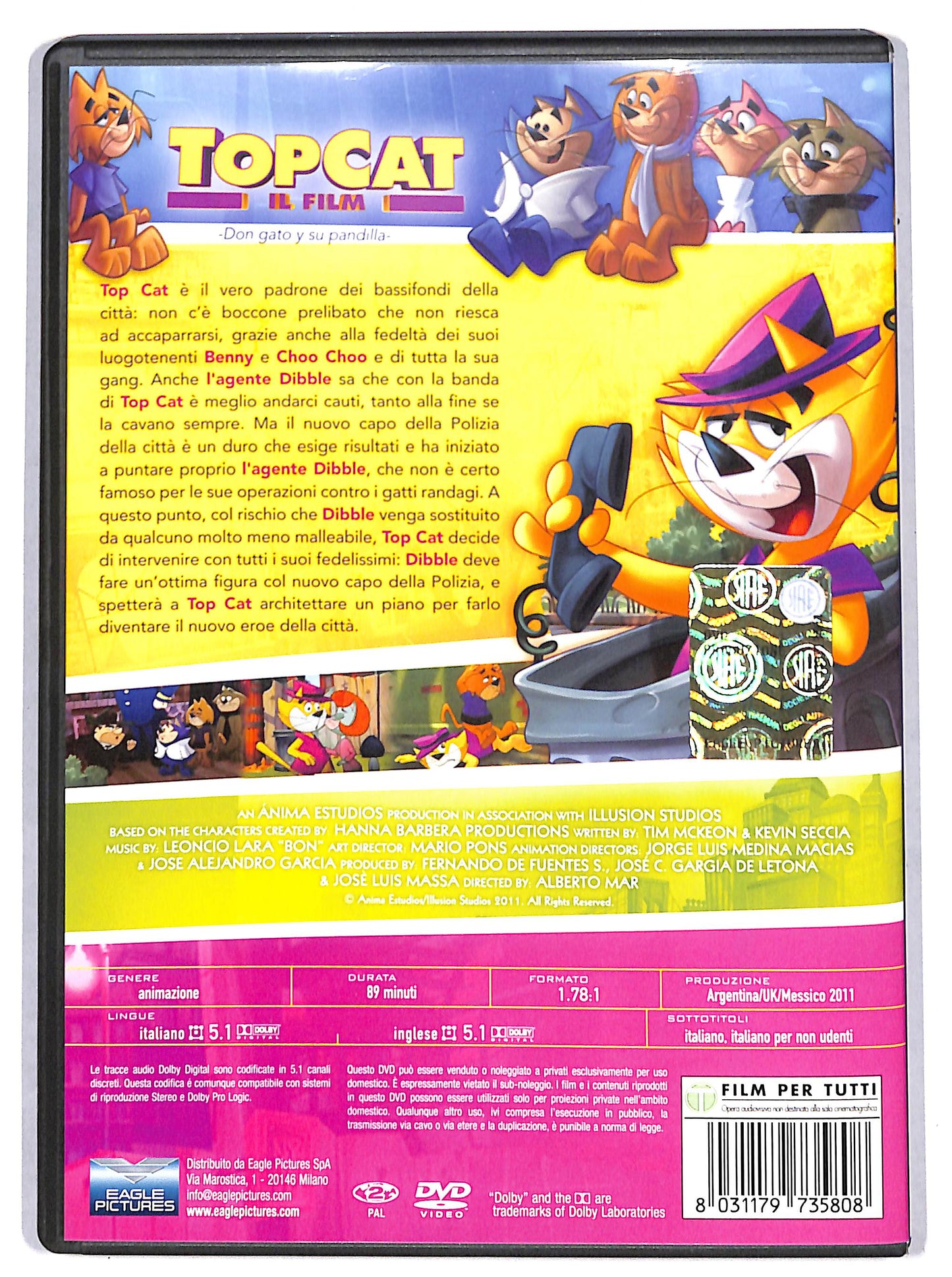EBOND Top Cat - Il film DVD D698719