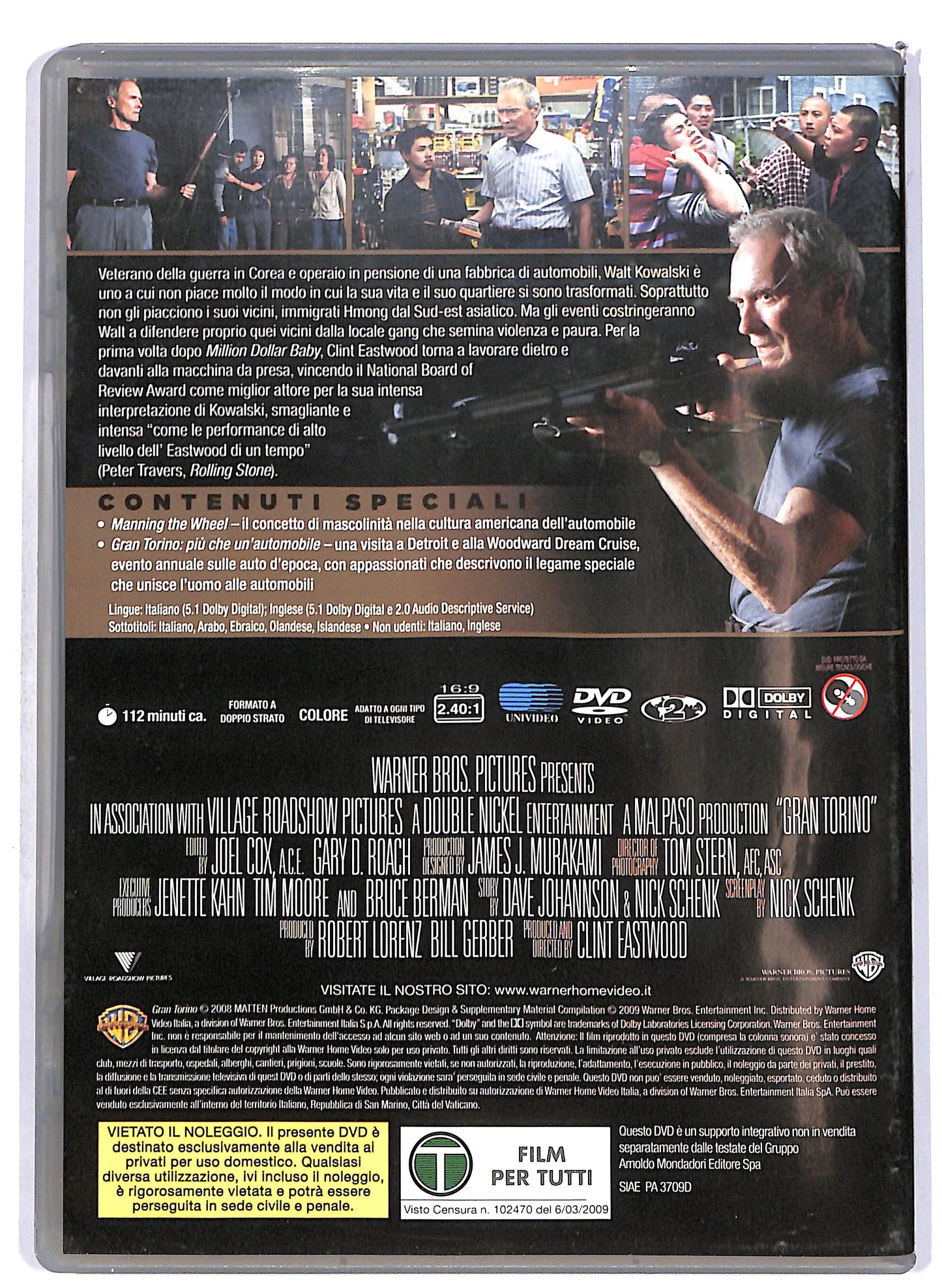 EBOND Gran Torino EDITORIALE DVD D698827