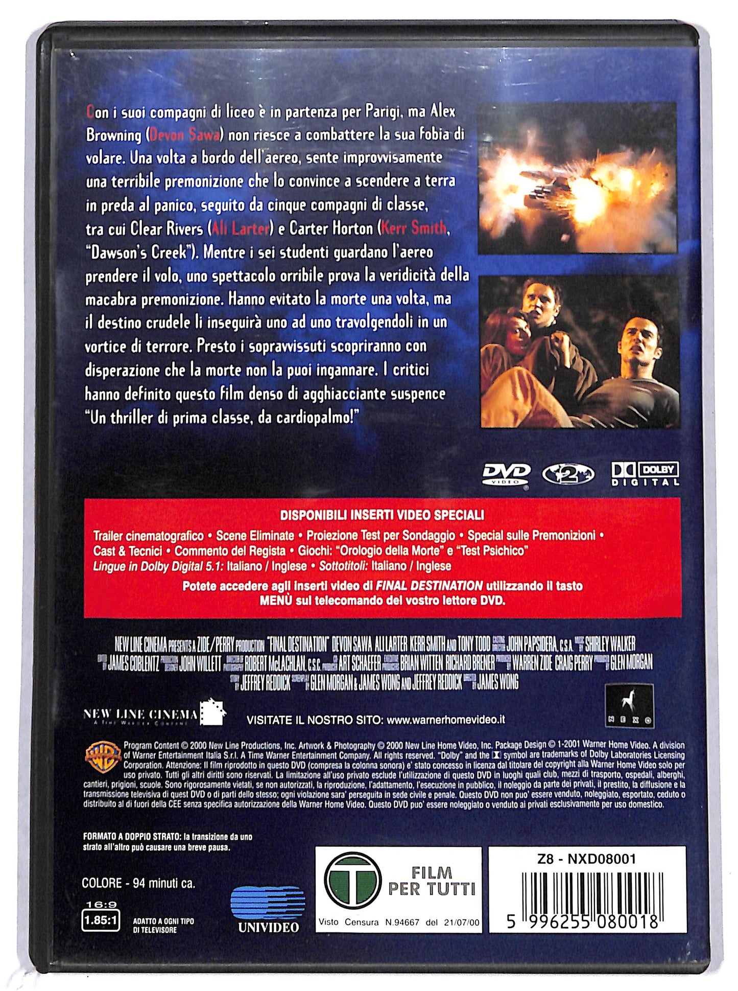 EBOND final destination DVD D698933