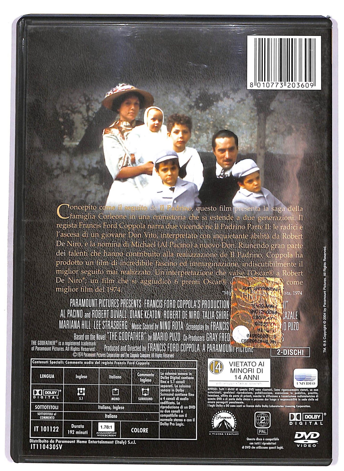 EBOND Il padrino - Parte II DVD D699004