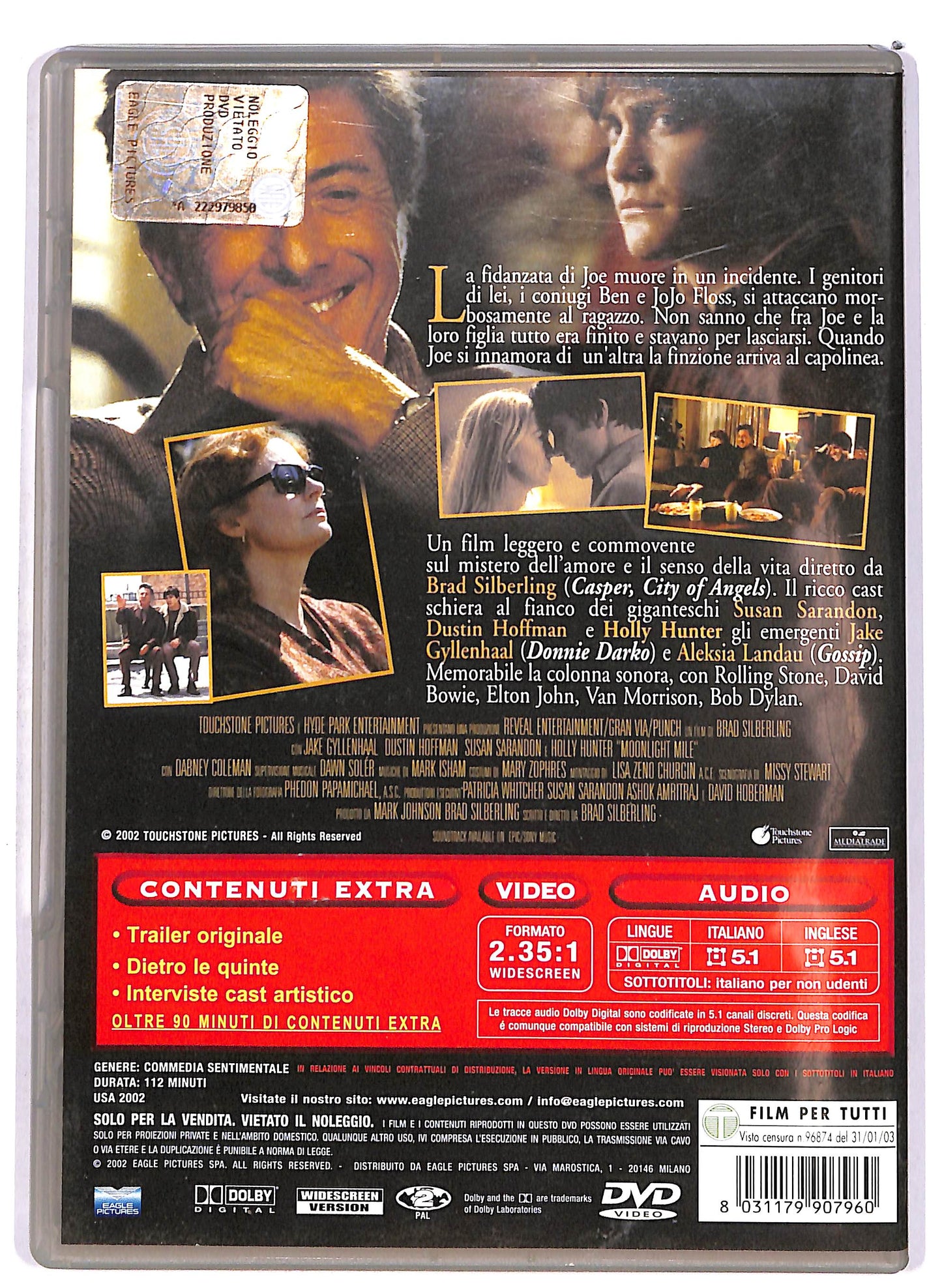 EBOND Moonlight Mile - voglia di ricominciare DVD D699060