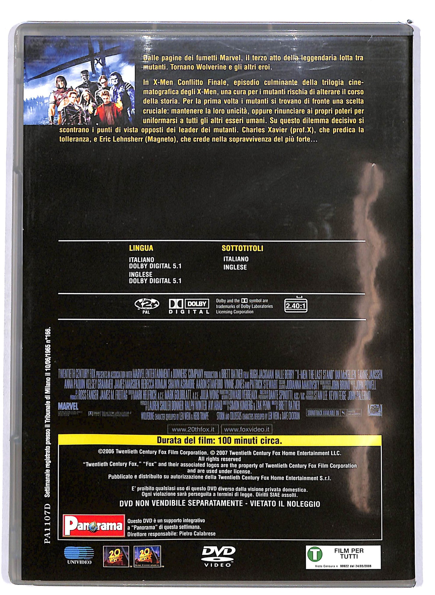 EBOND X-Men conflitto finale EDITORIALE DVD D699151