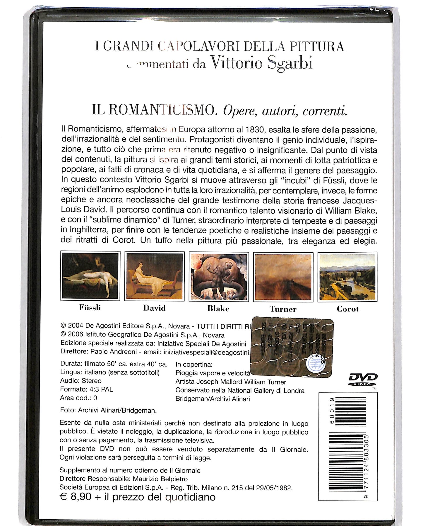 EBOND I grandi capolavori 19 Il romanticismo volume1 EDITORIALE DVD D699208