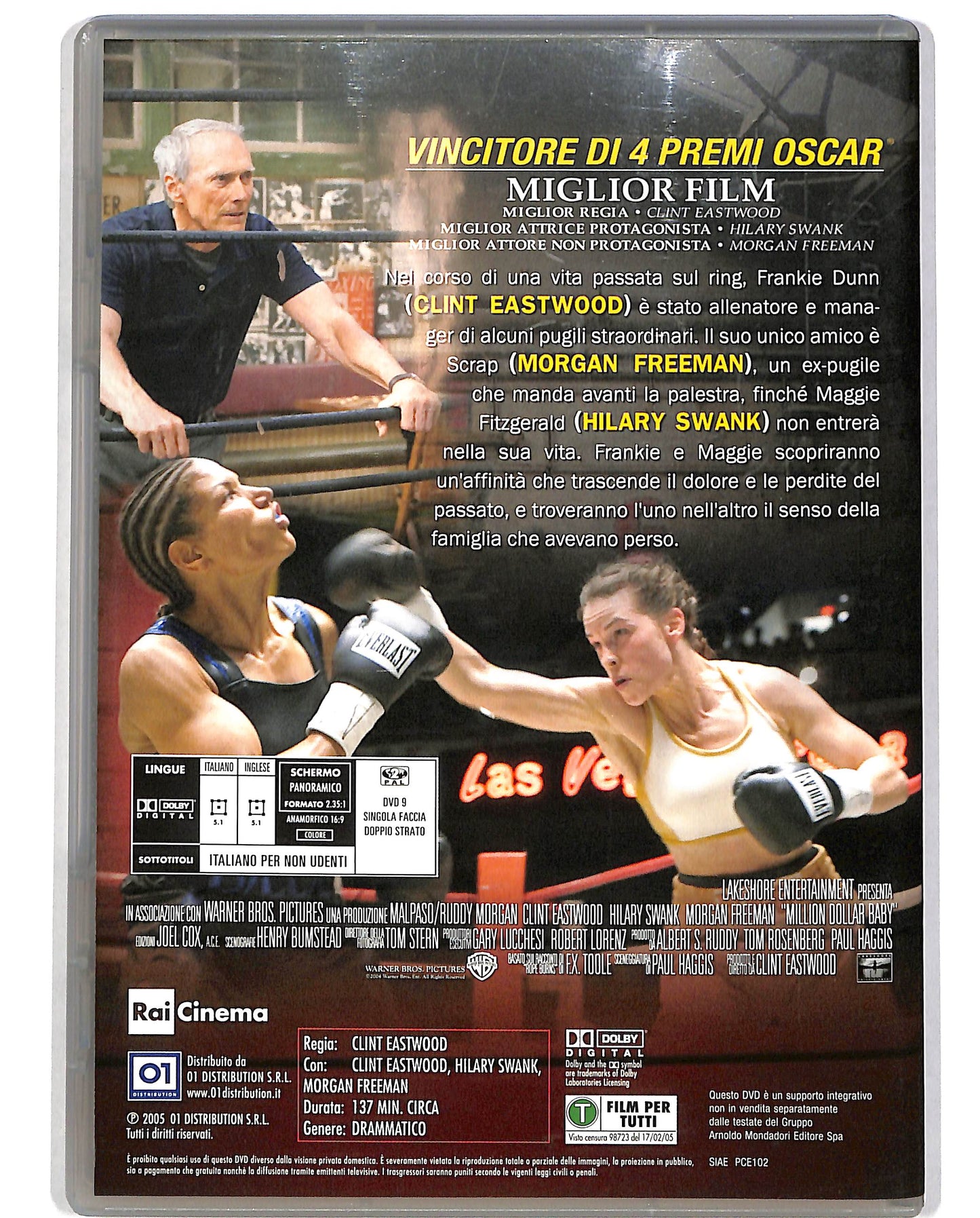 EBOND Million Dollar Baby EDITORIALE DVD D699220