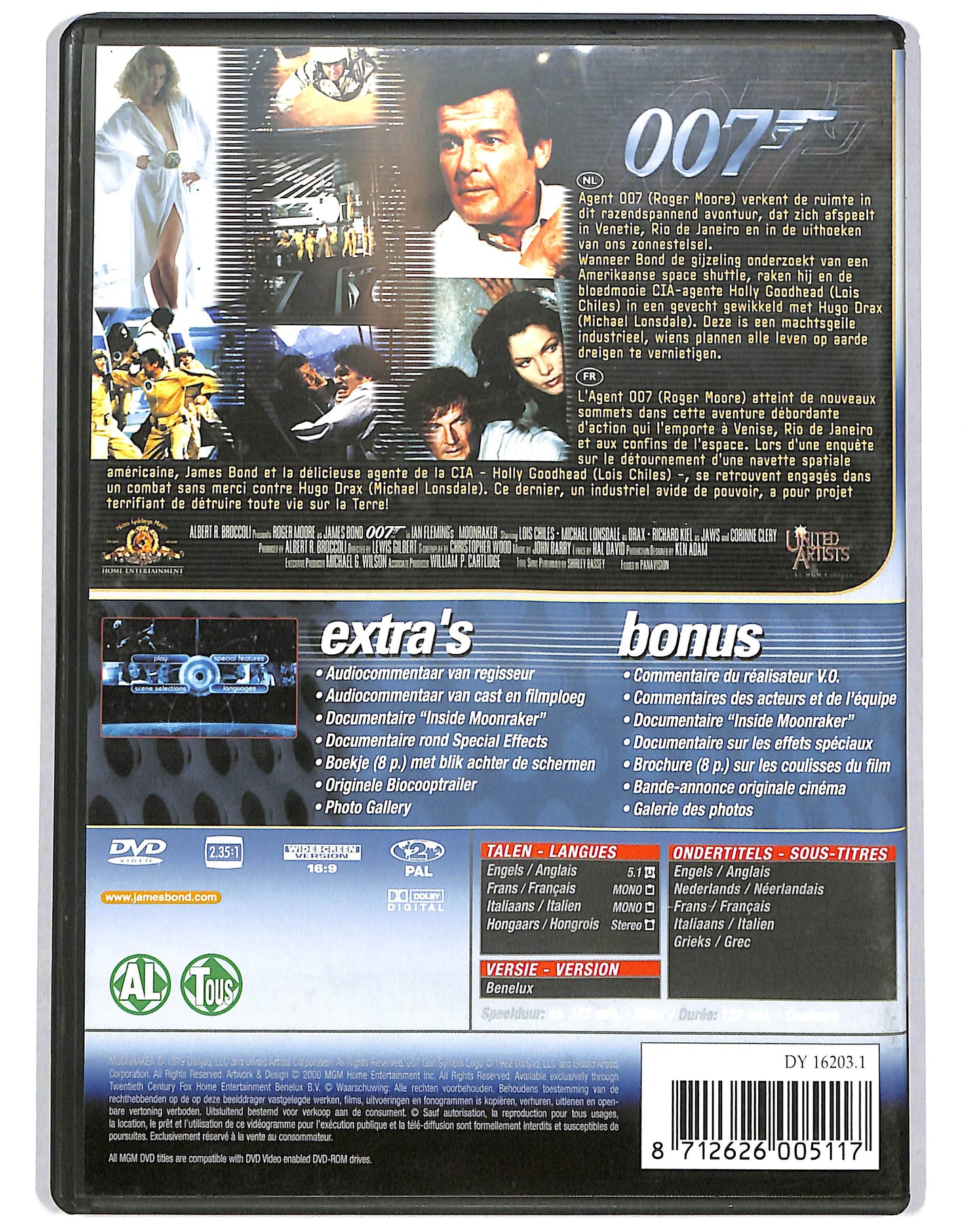 EBOND Moonraker - Operazione spazio DVD D699311