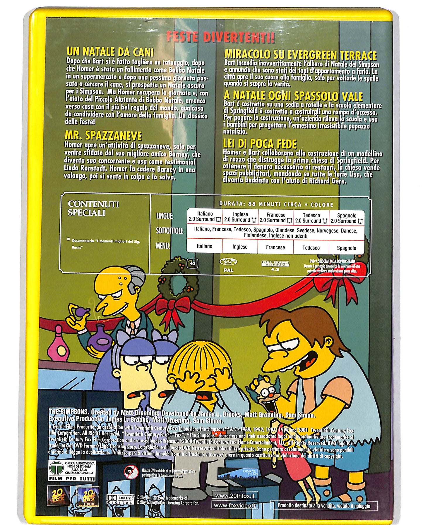EBOND Natale con i Simpson Volume 22 EDITORIALE DVD D699341