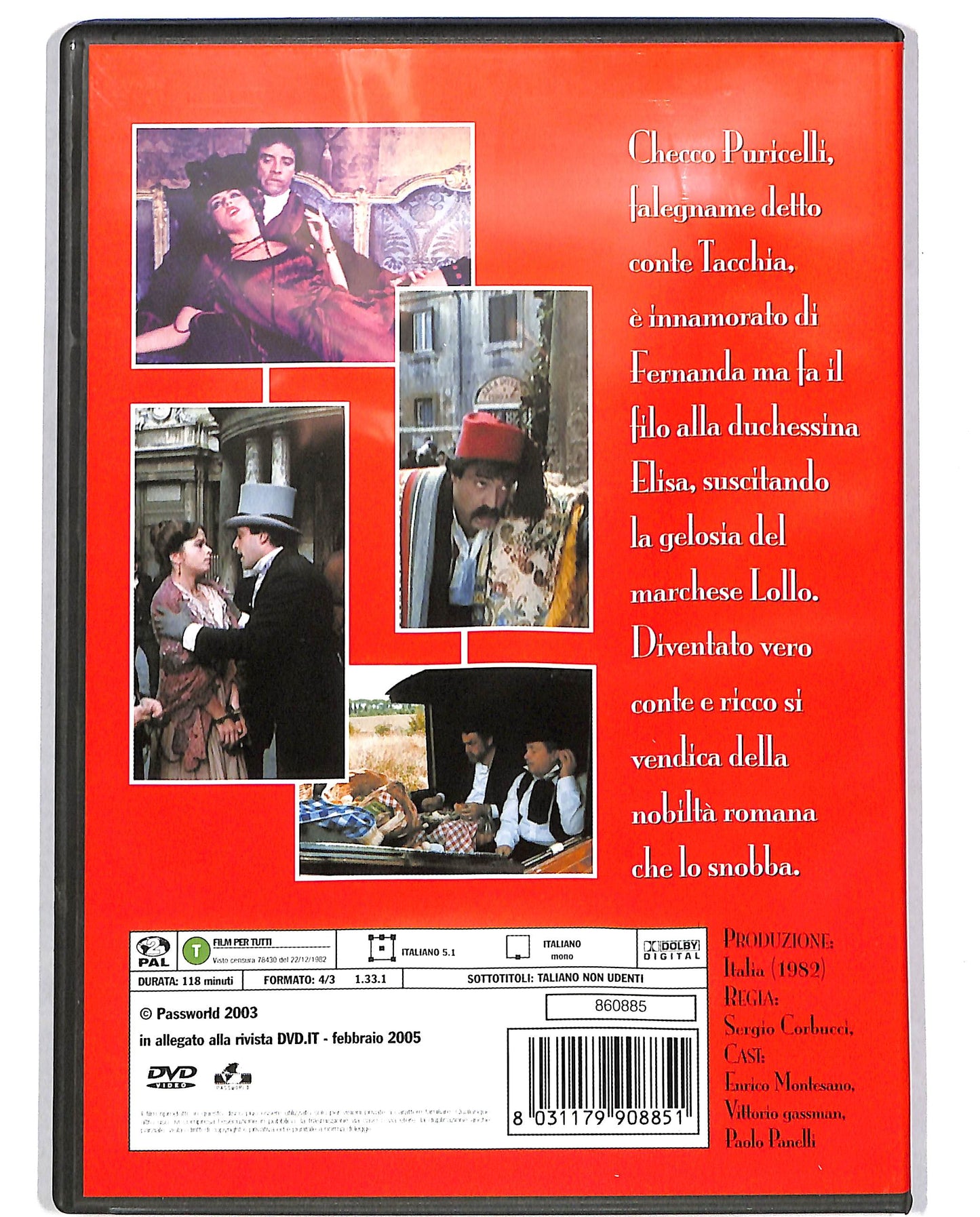 EBOND Il conte Tacchia DVD D699401