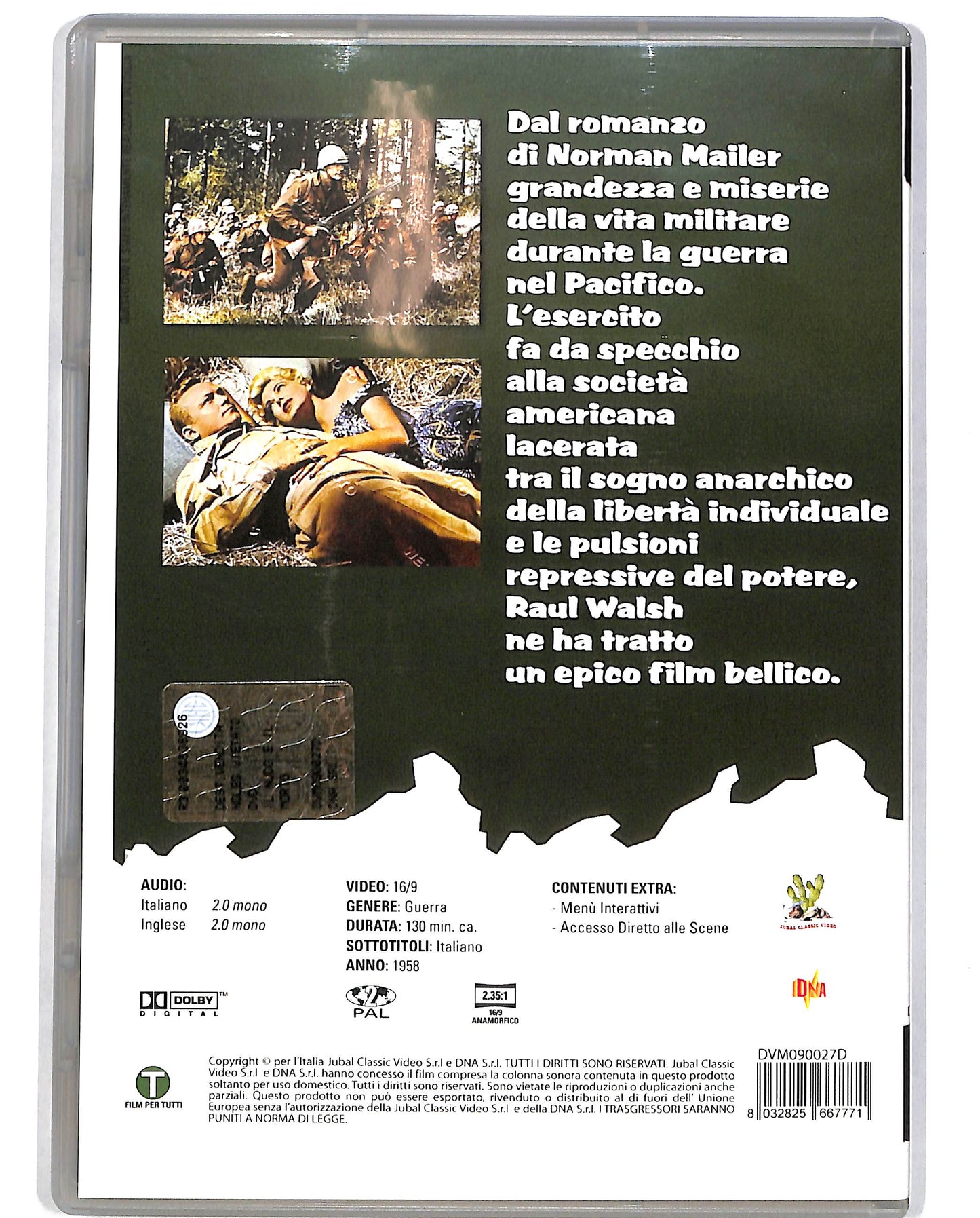 EBOND Il nudo e il morto DVD D699408
