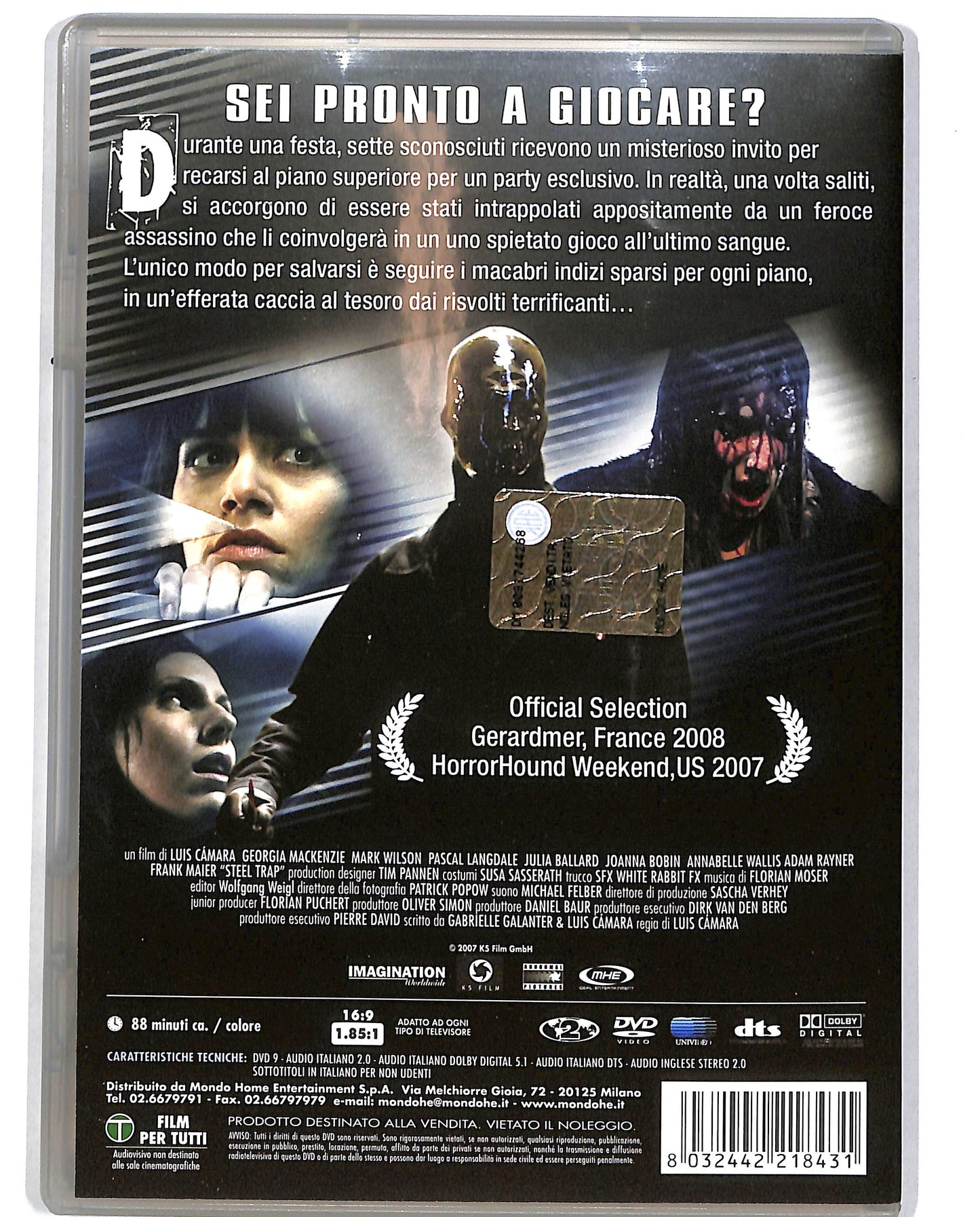 EBOND Trappola d'acciaio DVD D699432
