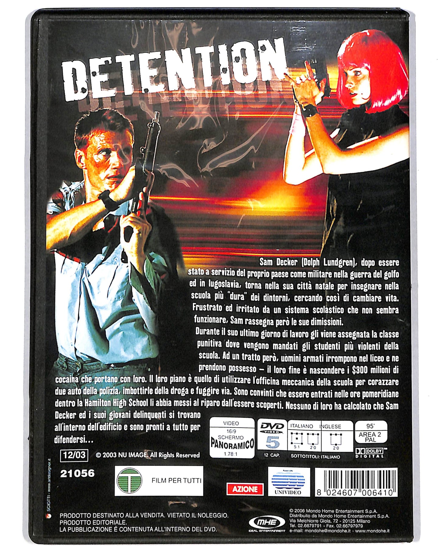 EBOND Detention Numero 6 DVD D699509