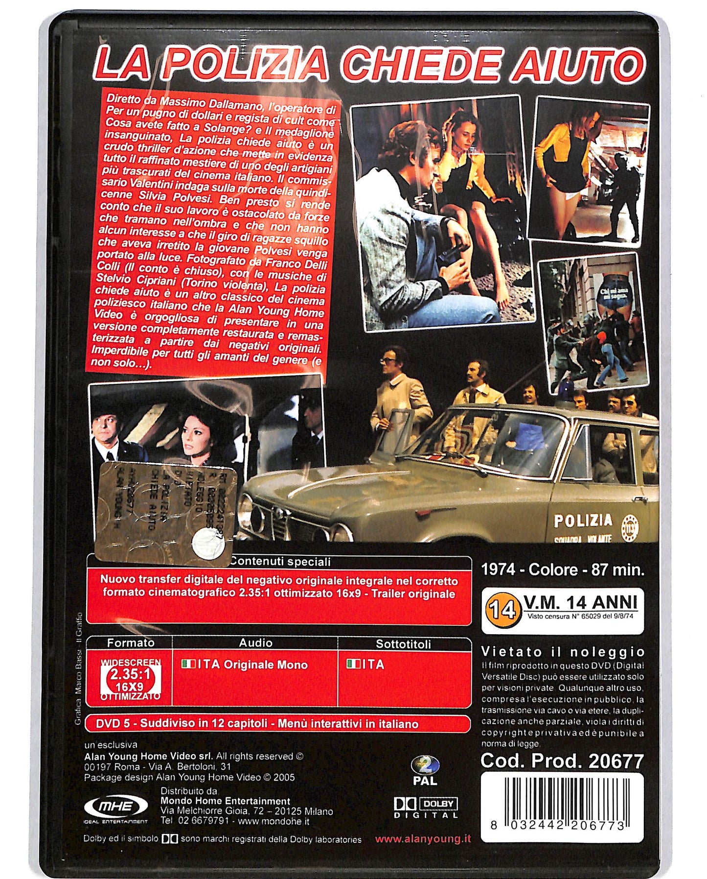 EBOND La polizia chiede aiuto DVD D699523