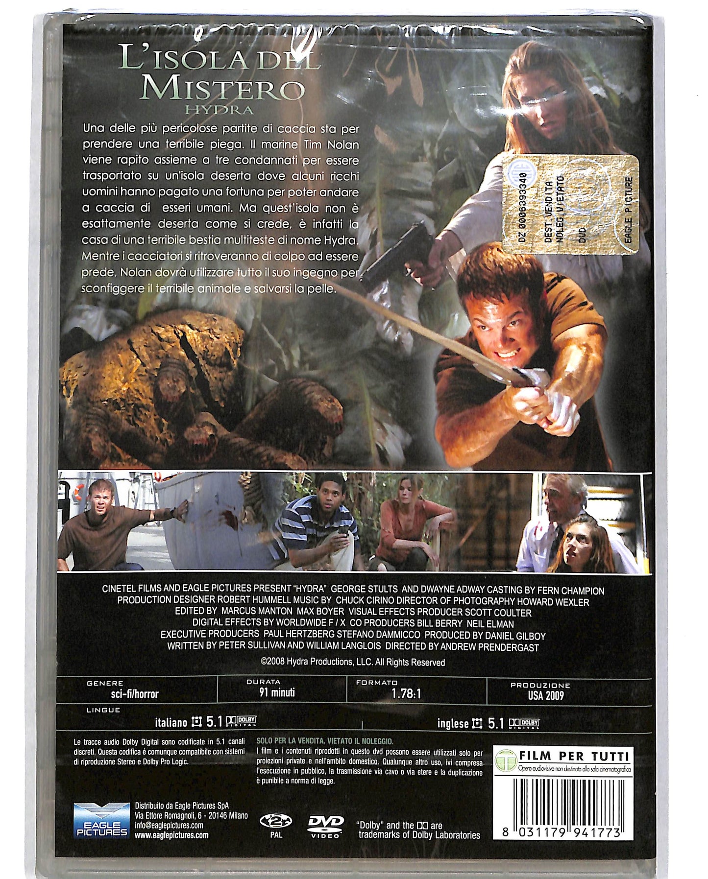 EBOND Hydra L'isola del mistero DVD D699528