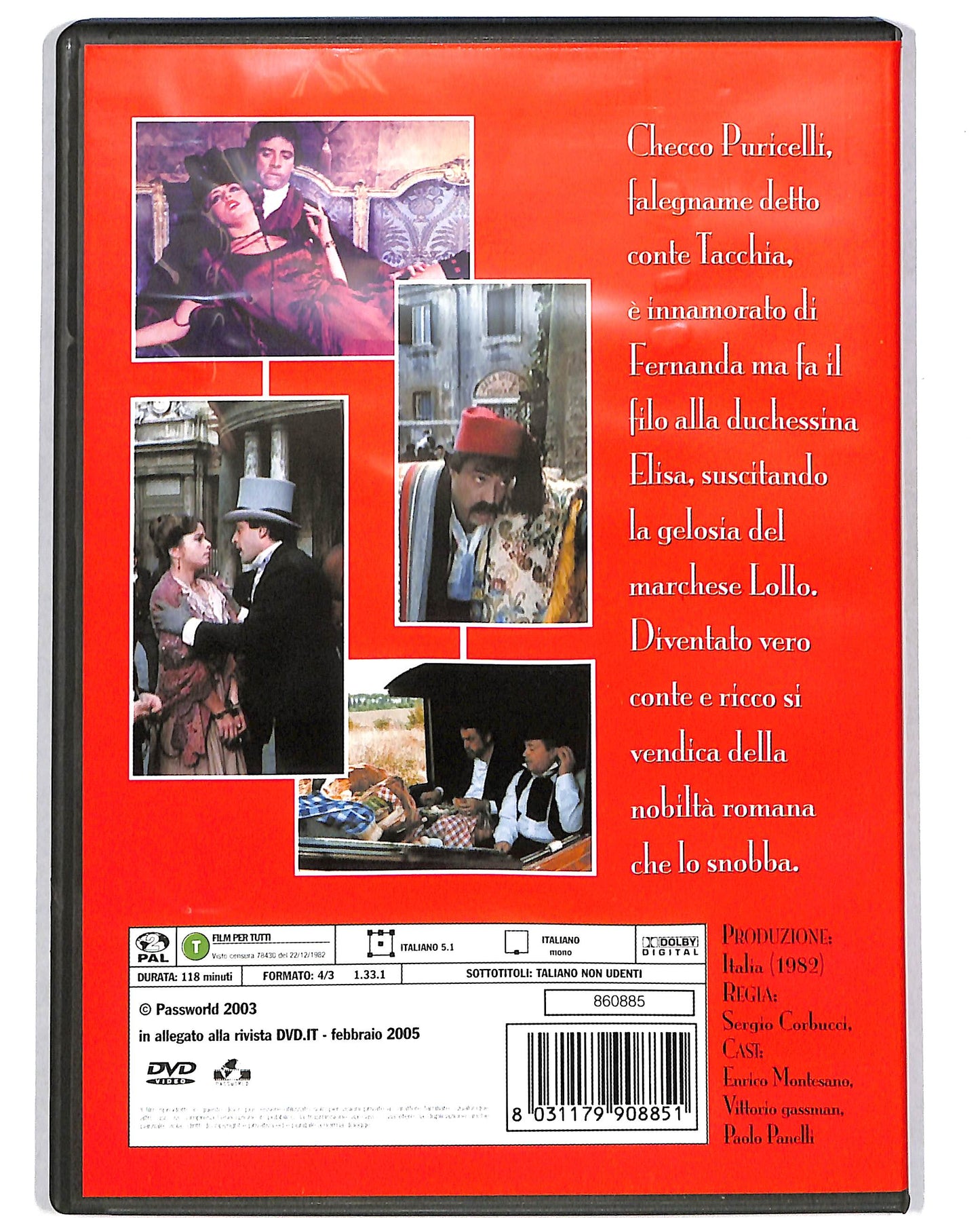 EBOND Il conte Tacchia DVD D699531