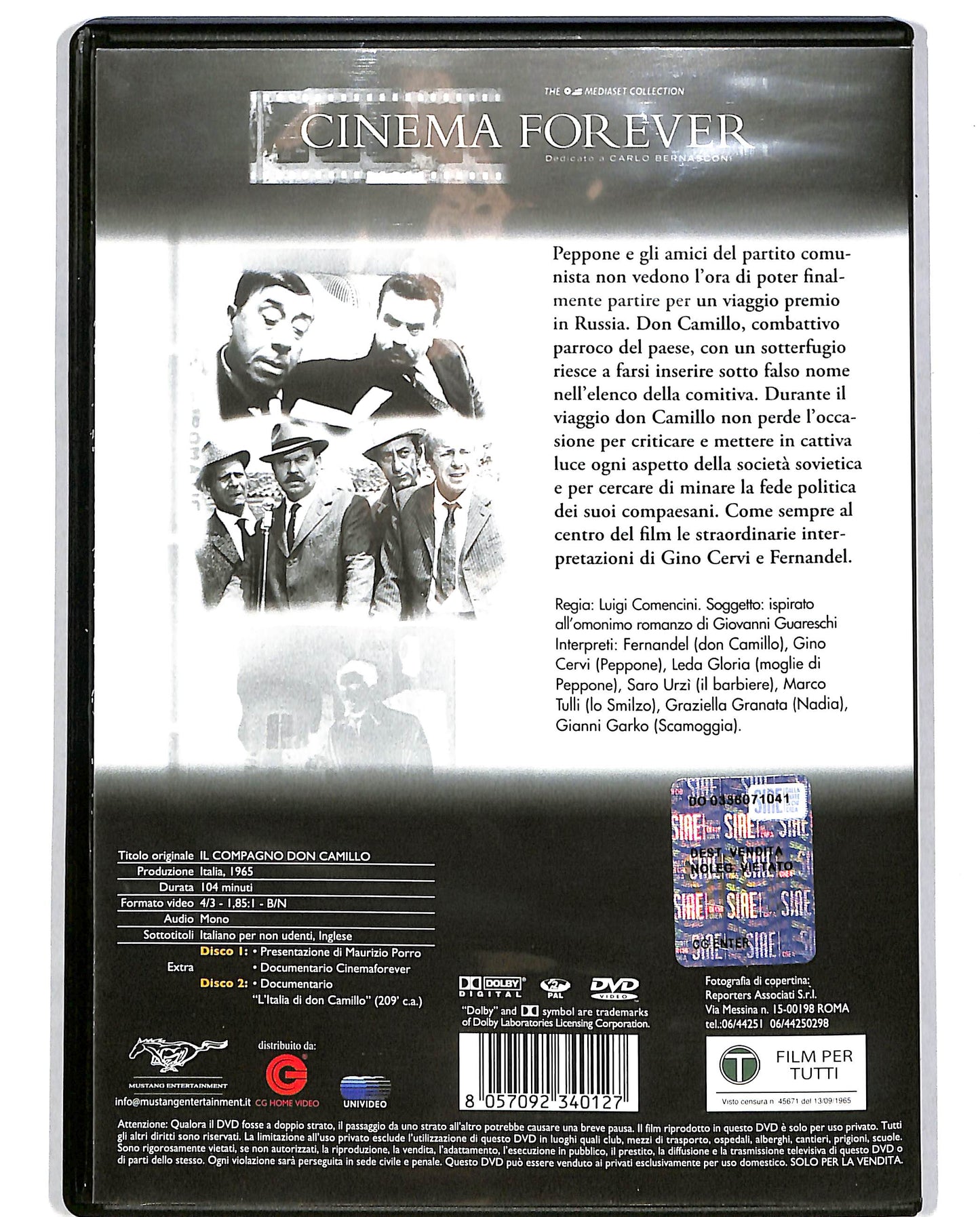 EBOND Il compagno Don Camillo DVD D699630