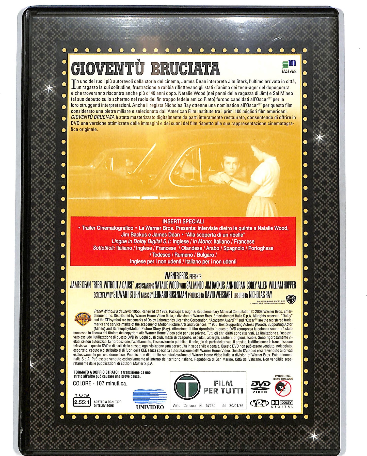 EBOND Gioventu bruciata Volume 1 EDITORIALE DVD D699713