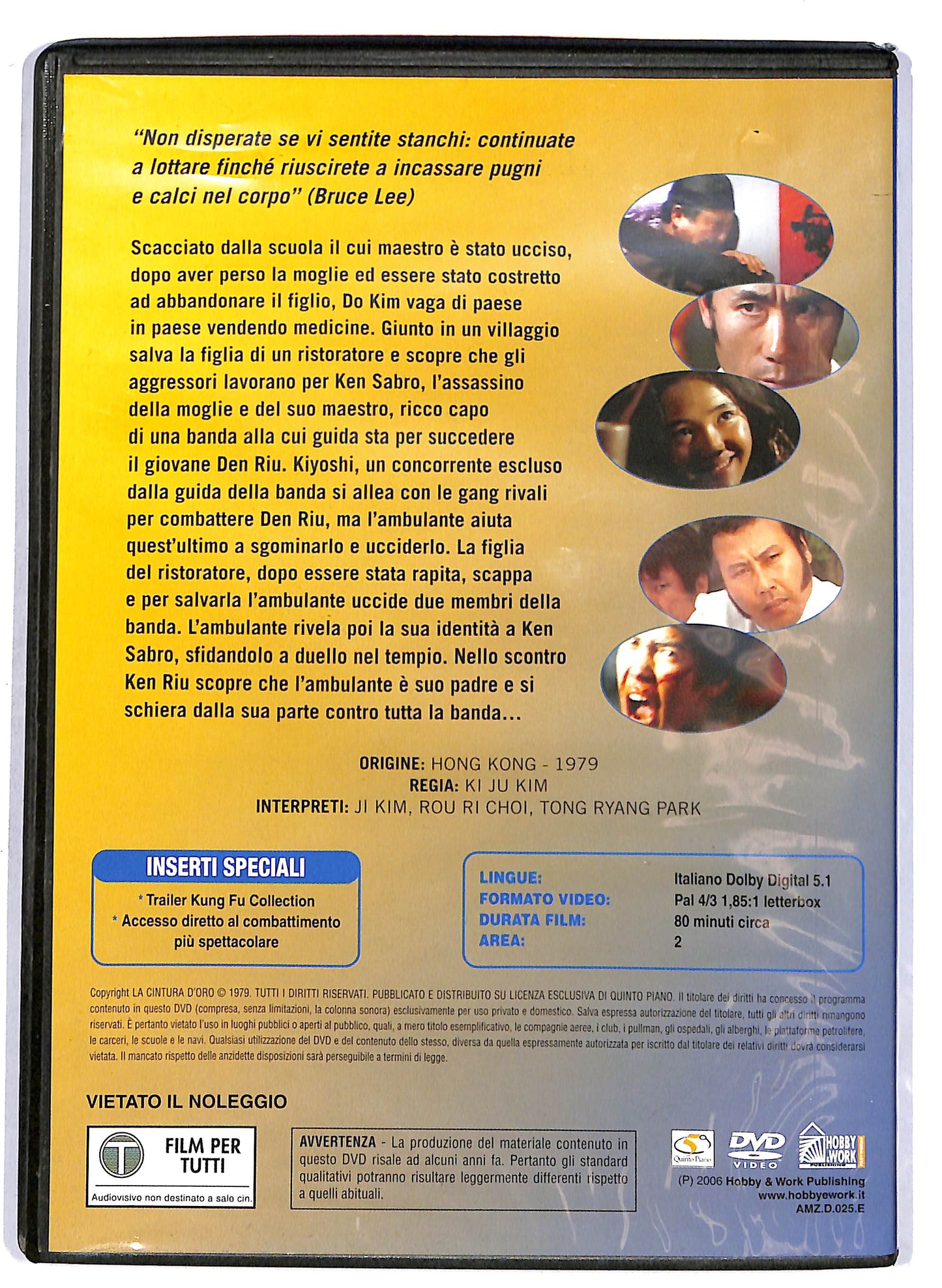EBOND La cintura d'oro EDITORIALE DVD D699834