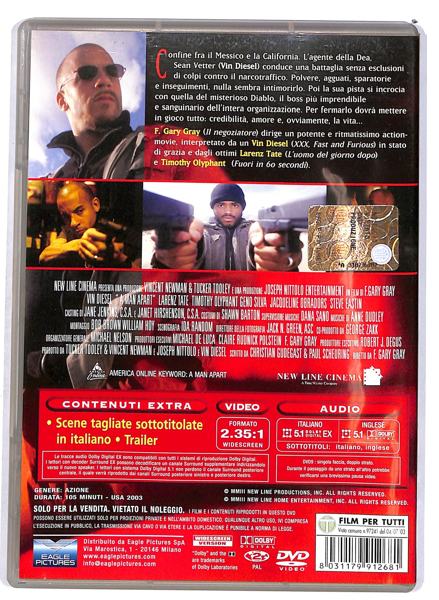 EBOND Vin Diesel - Il Risolutore DVD D699843