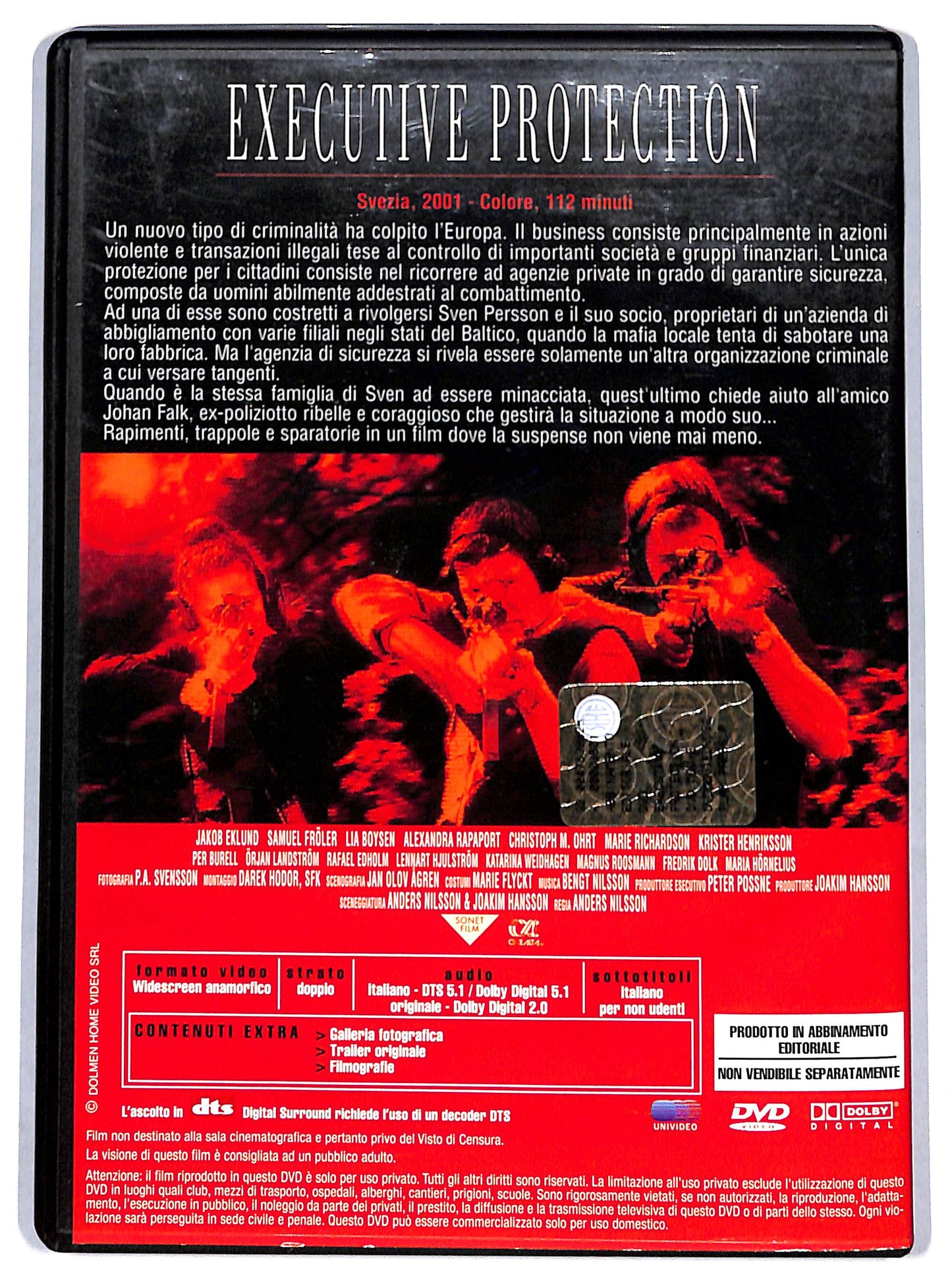EBOND Executive Protection EDITORIALE DVD D699938