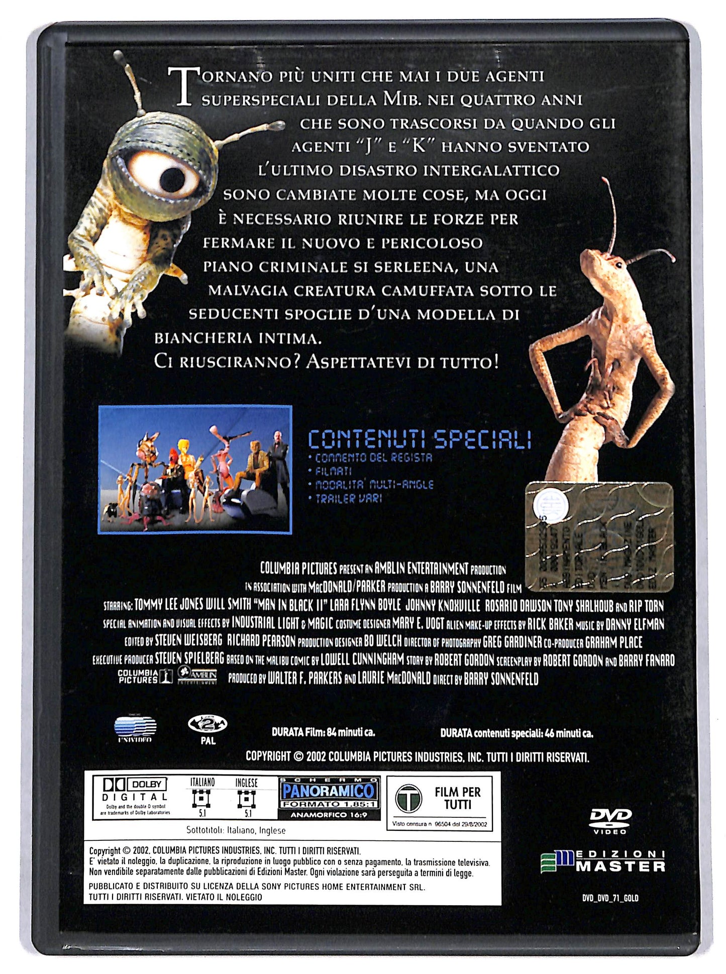 EBOND men in black II EDITORIALE DVD D700009
