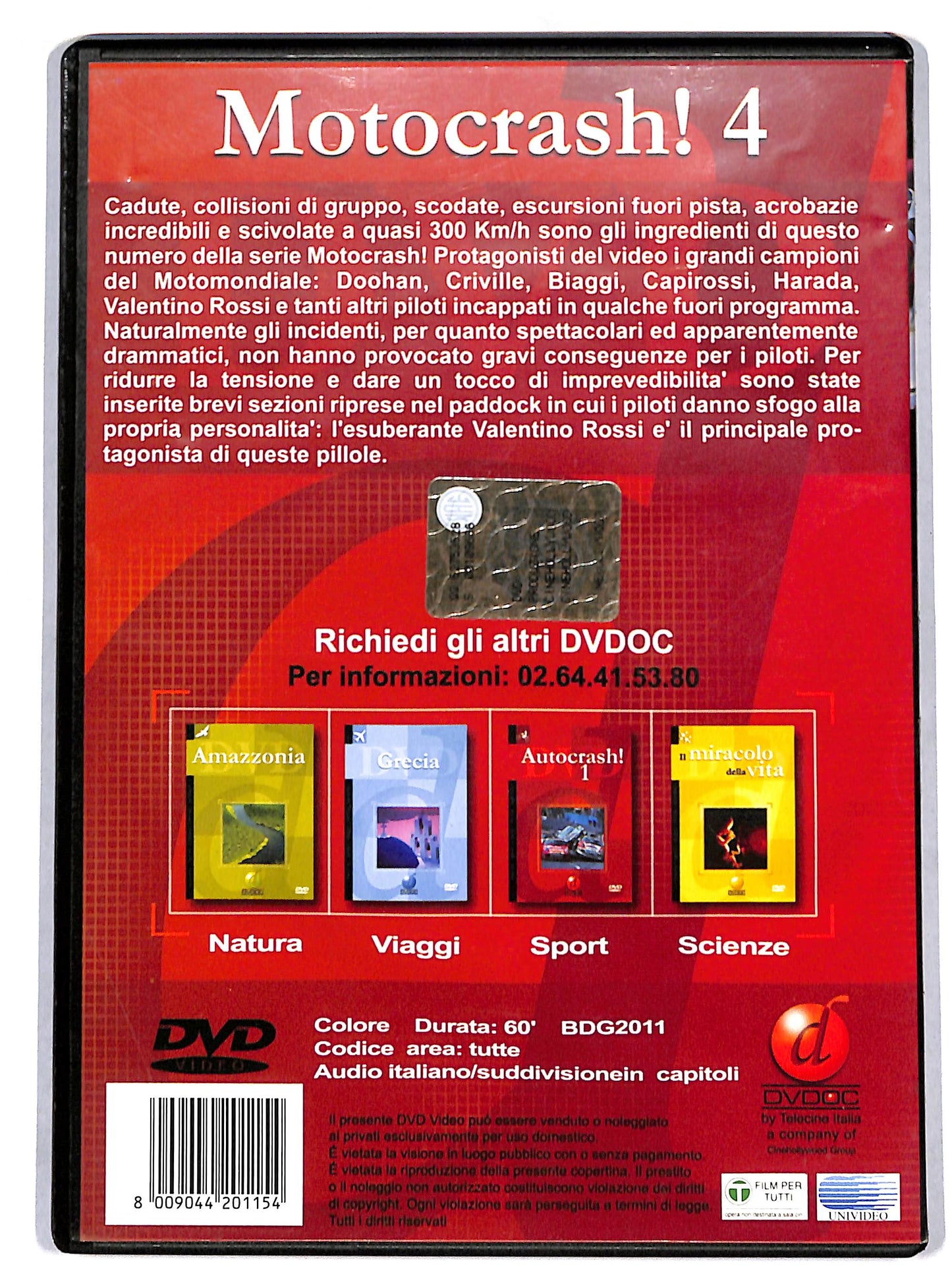 EBOND motocrash! 4 DVD D700029