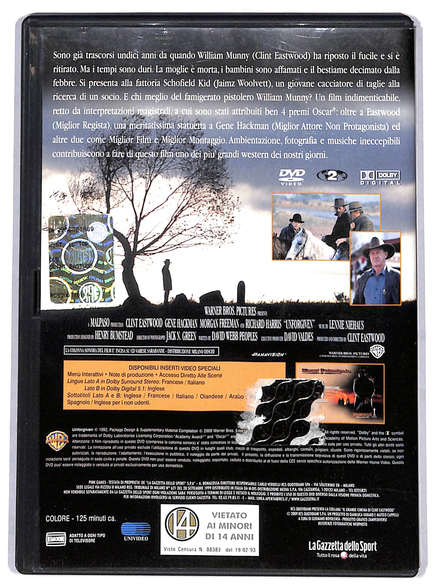 EBOND gli spietati  EDITORIALE DVD D700044