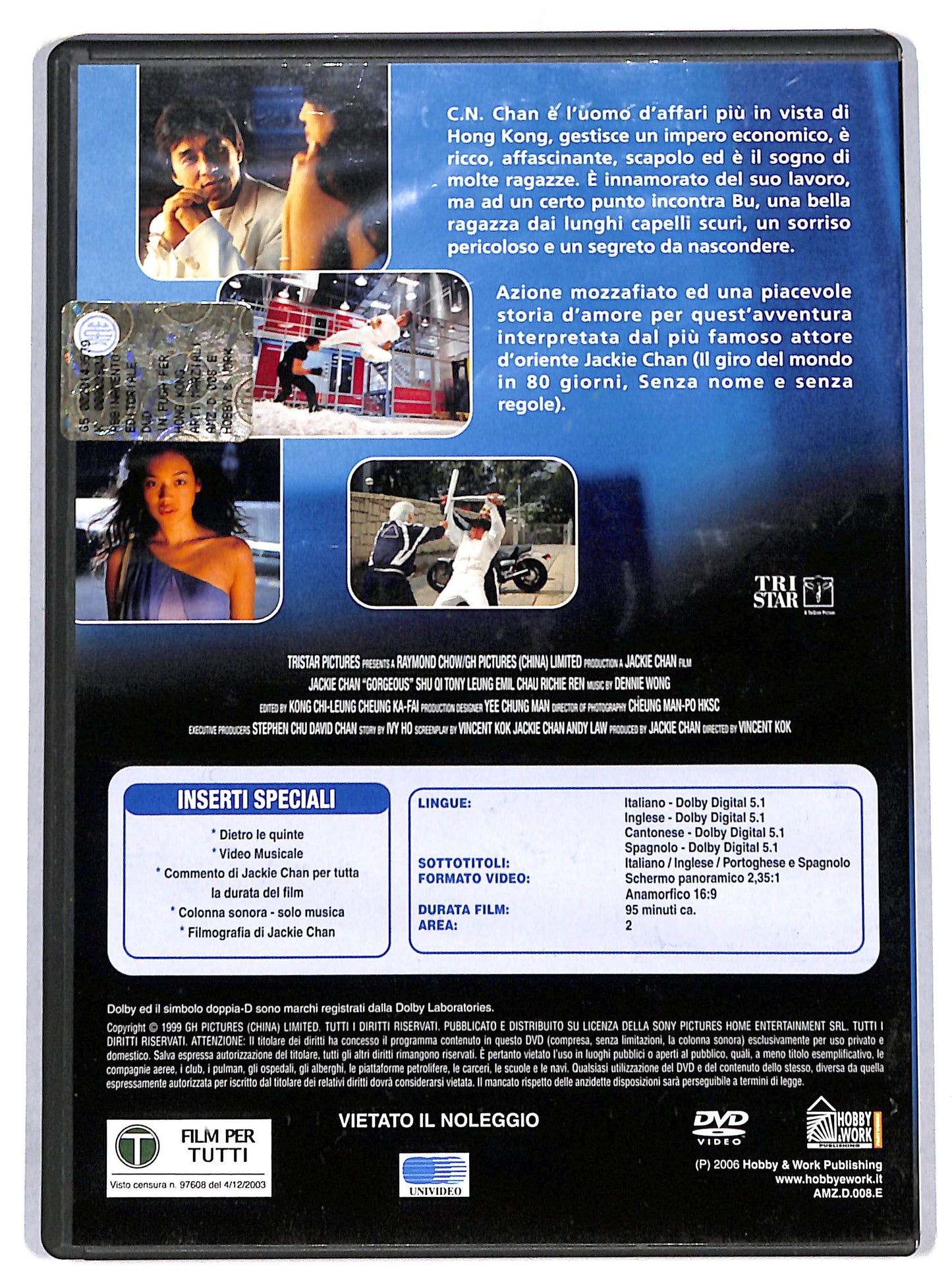 EBOND In fuga per Hong Kong EDITORIALE DVD D700052
