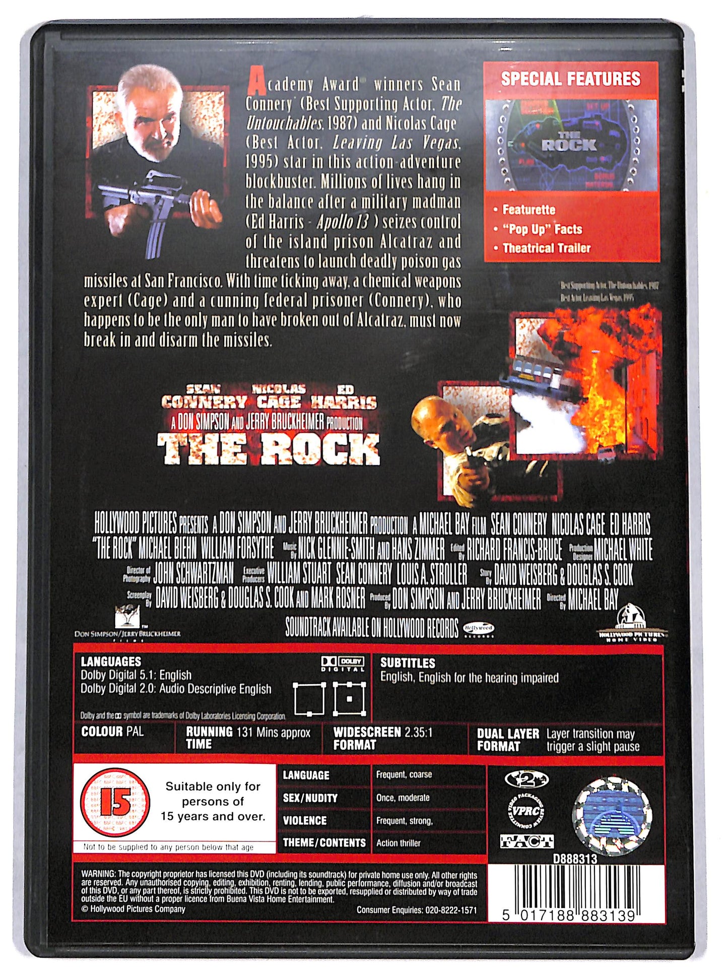 EBOND The Rock DVD D700115