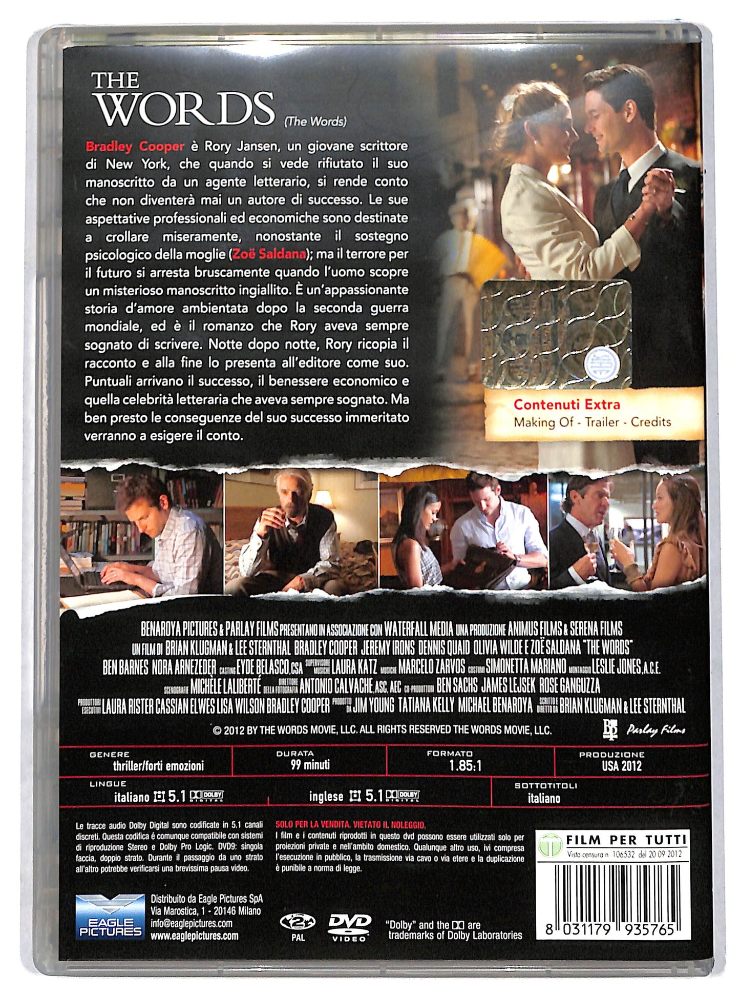 EBOND the words DVD D700259